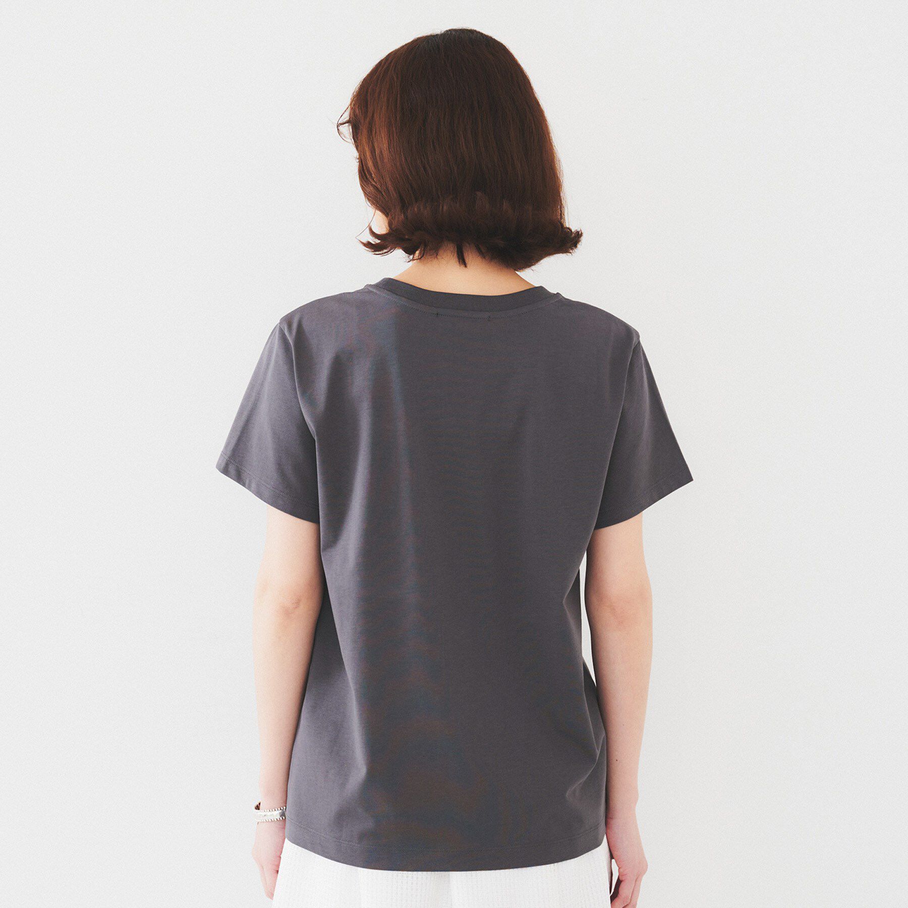 UNTITLED「【洗える/ロゴ】プリントジャージTシャツ」|Tシャツ・カットソー|