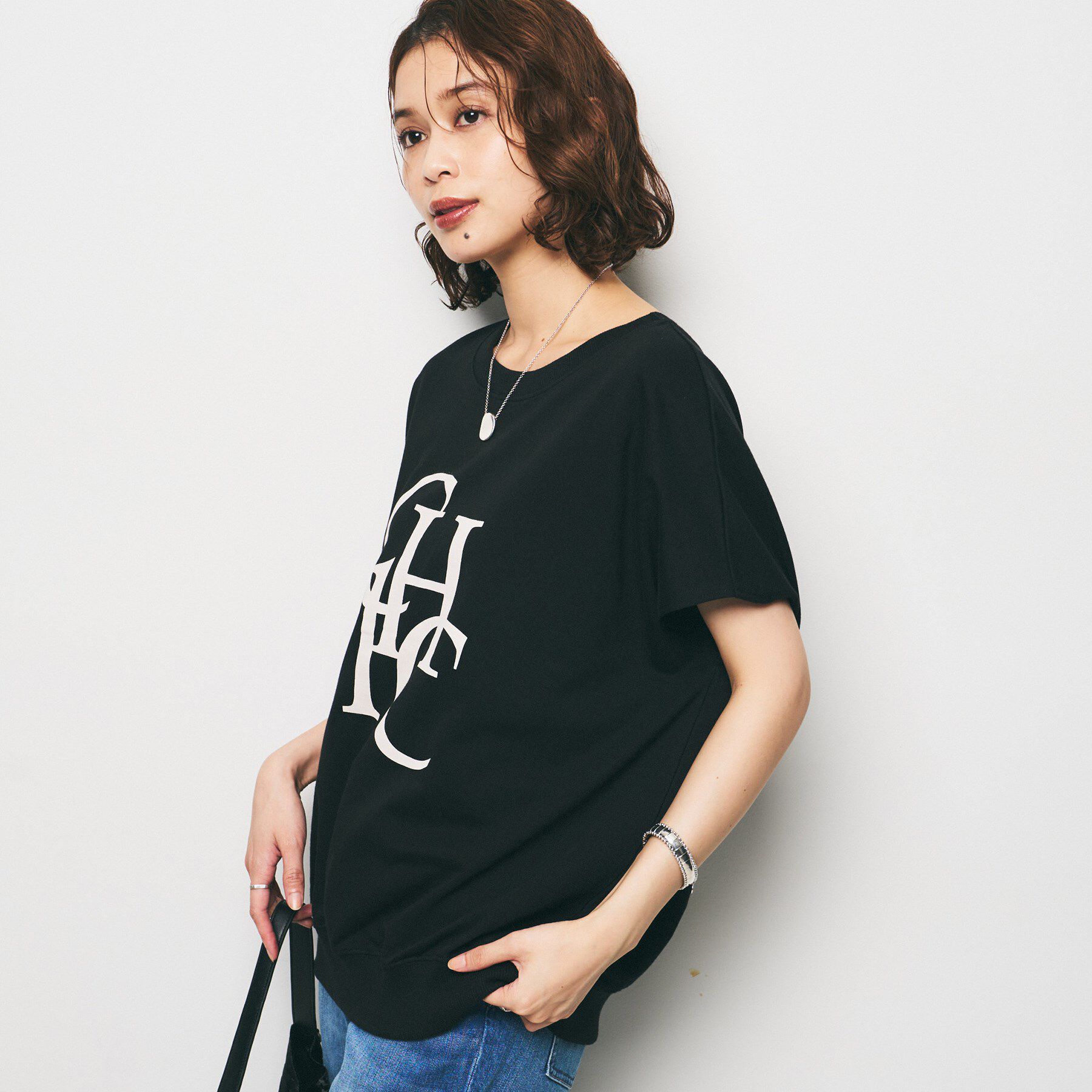 UNTITLED「【CHIGNON】別注 ミニ裏毛フレンチスリーブプルオーバー」|Tシャツ・カットソー|