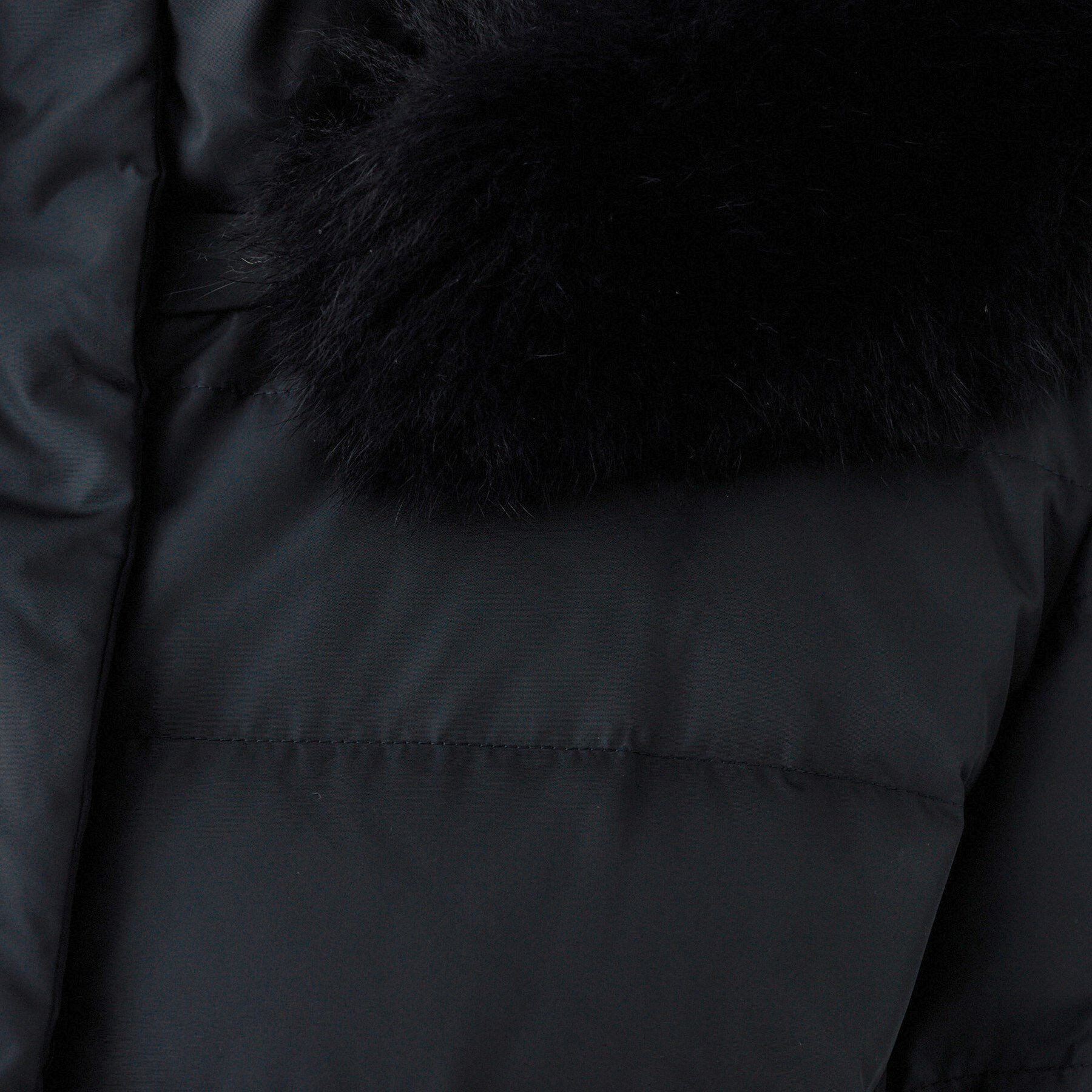 UNTITLED「【はっ水機能/フード取り外し可/防寒】ロングダウンコート」|ダウン|