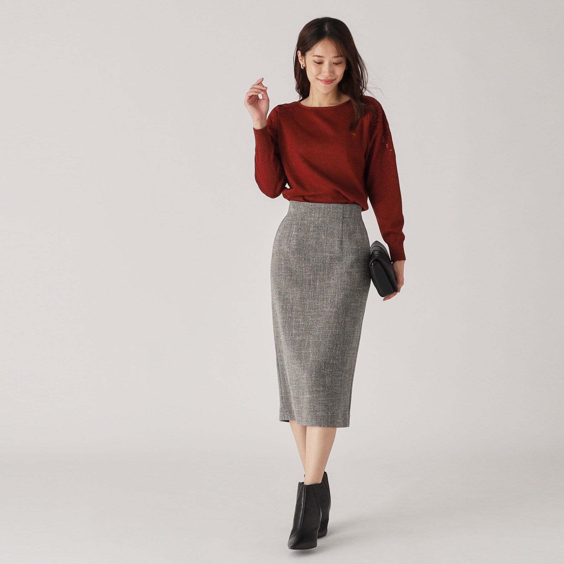 COUP DE CHANCE「【洗える／日本製】タイトスカート」|スカート|