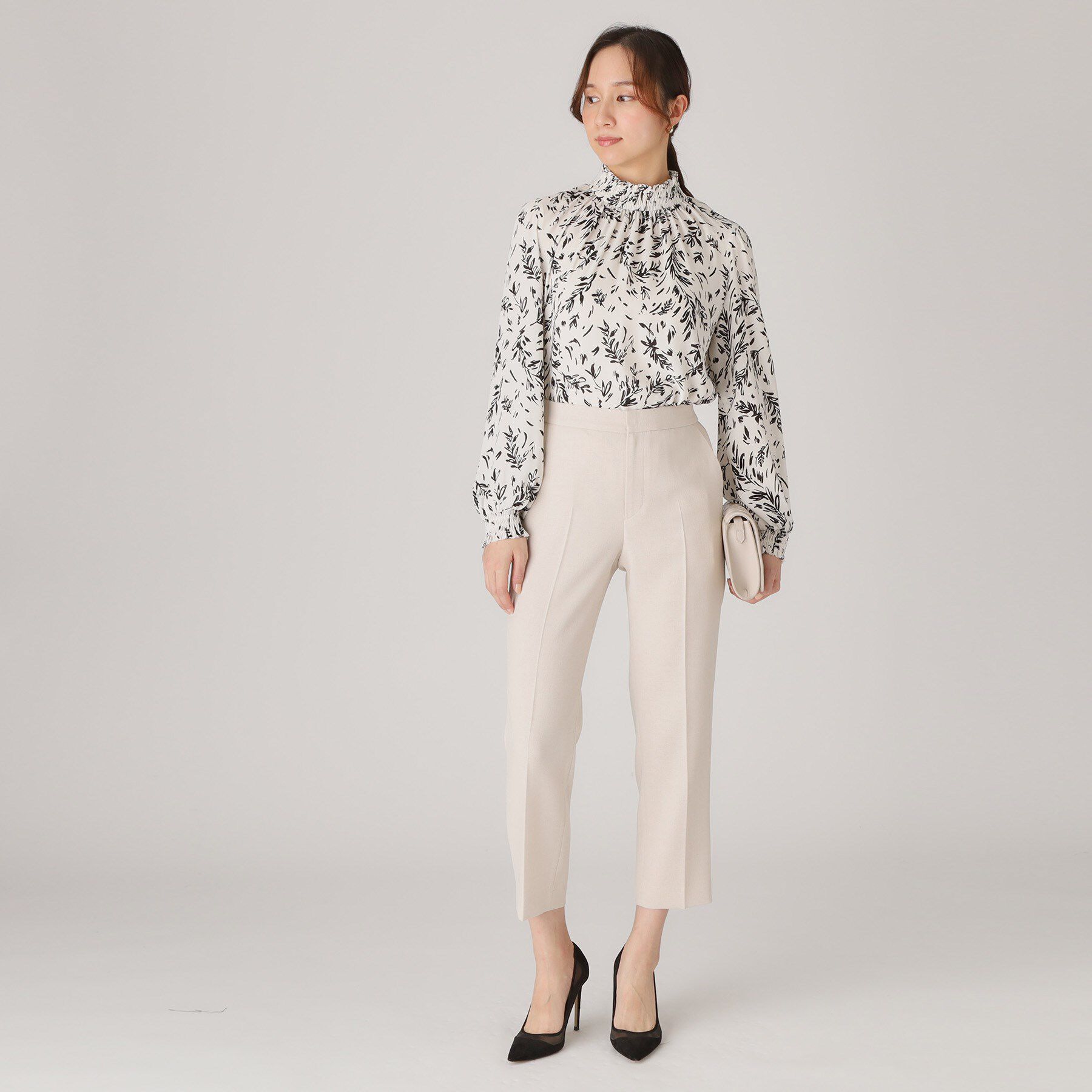 COUP DE CHANCE「【手洗い可／日本製】タックレテーパードパンツ」|その他|