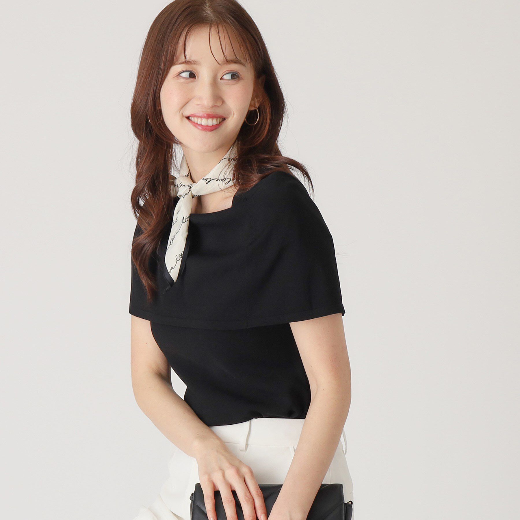 COUP DE CHANCE「【洗える】オフショルダーニットトップス」|ニット・セーター|