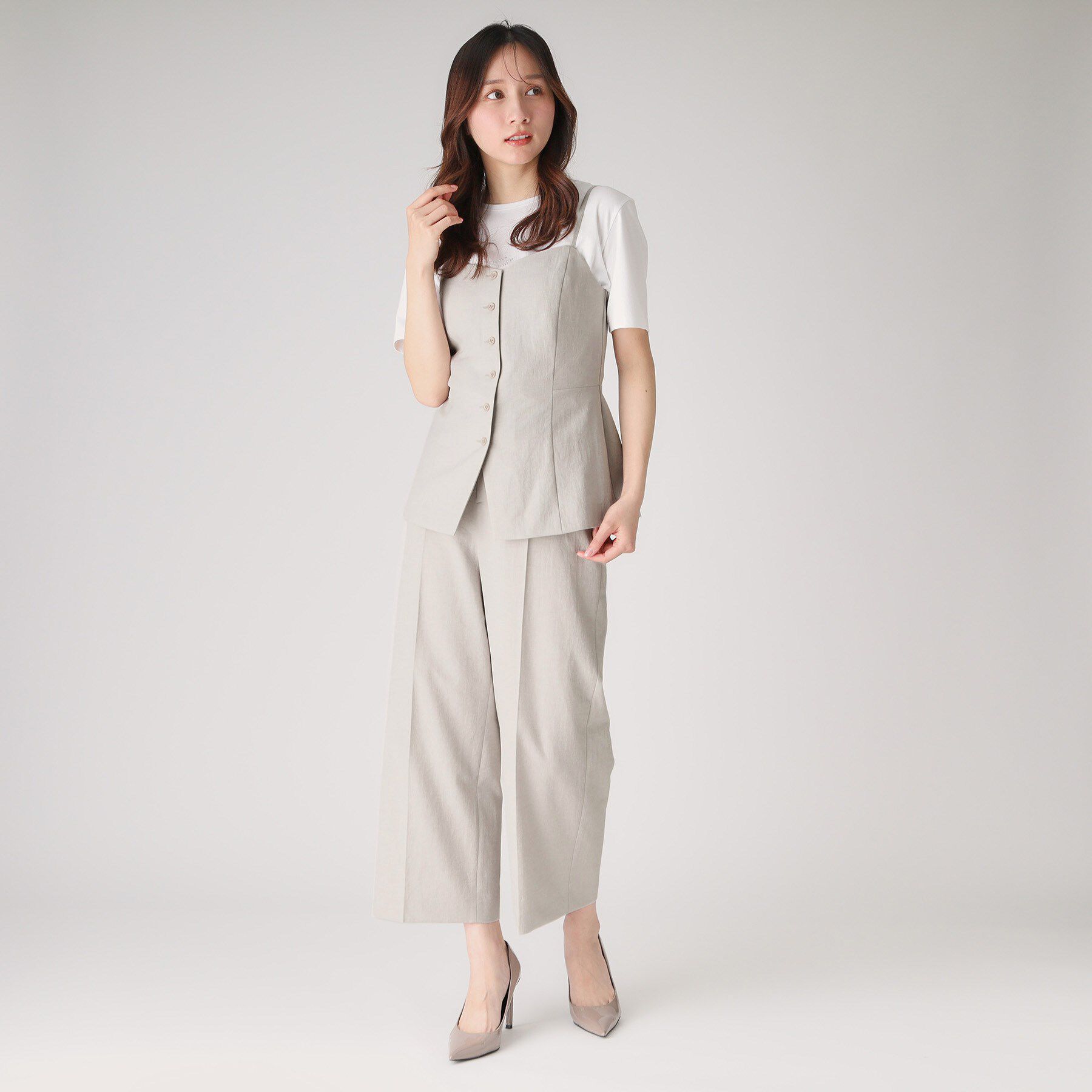 COUP DE CHANCE「【洗える／日本製】ビスチエ」|キャミソール|