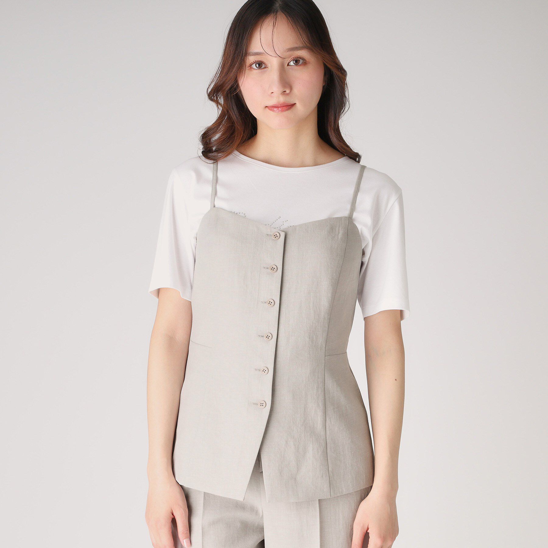 COUP DE CHANCE「【洗える／日本製】ビスチエ」|キャミソール|