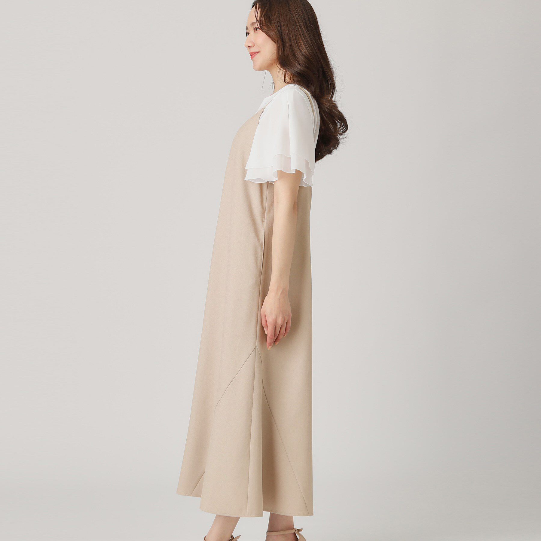 COUP DE CHANCE「【洗える／日本製】キャミソールワンピース」|ワンピース|