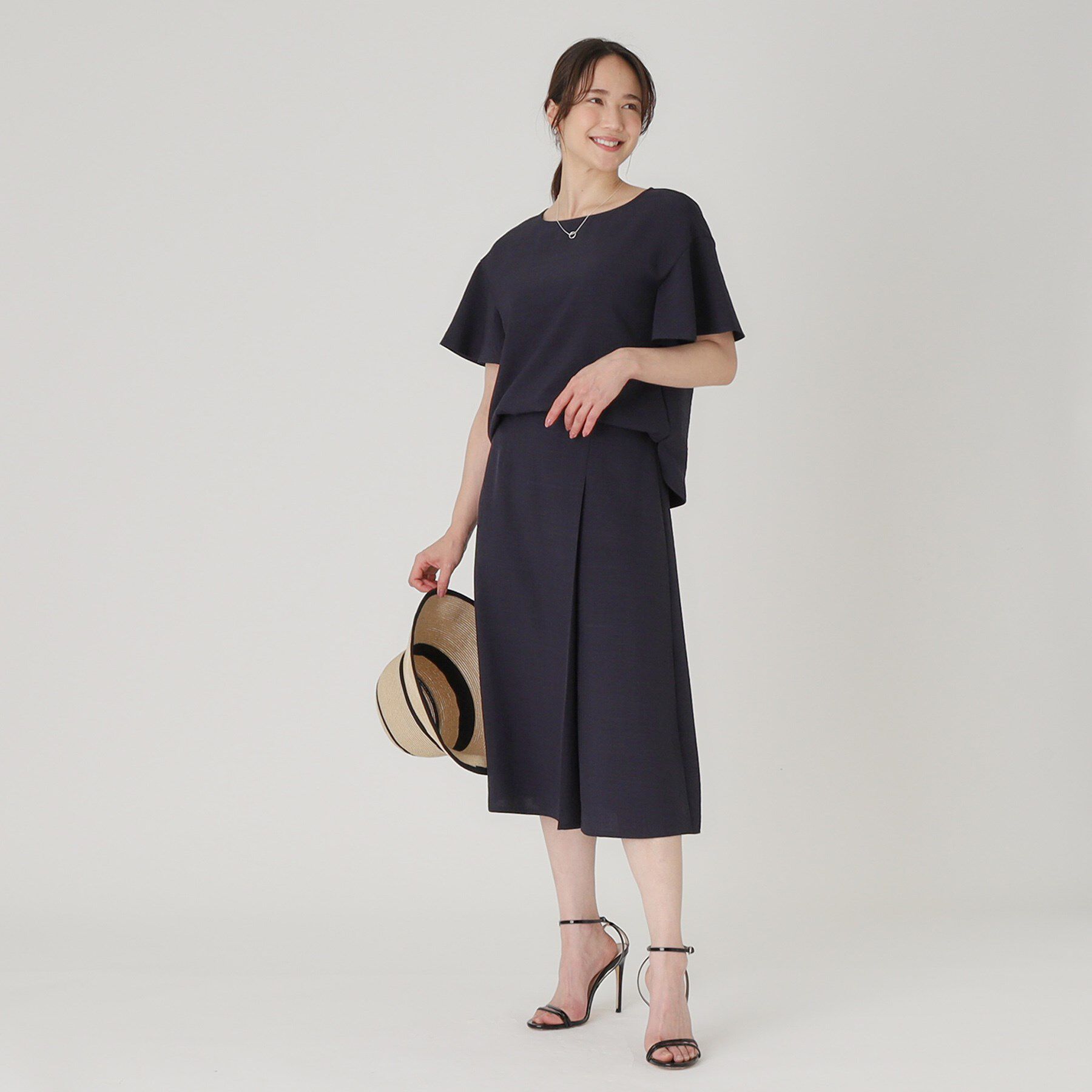 COUP DE CHANCE「【洗える/ウエストゴム】フレアースカート」|スカート|