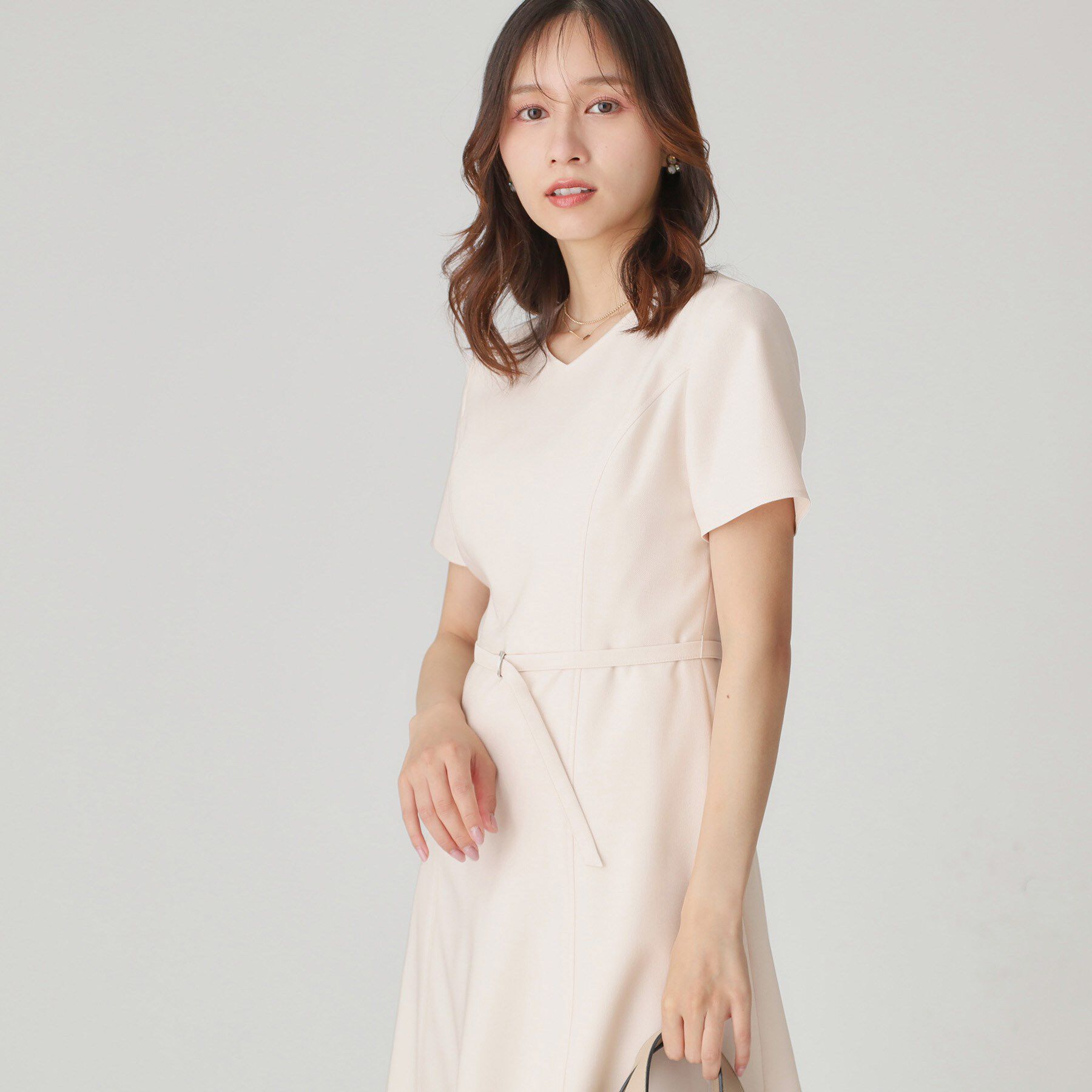 COUP DE CHANCE「【手洗い可／日本製】Aラインフレアワンピース」|ワンピース|