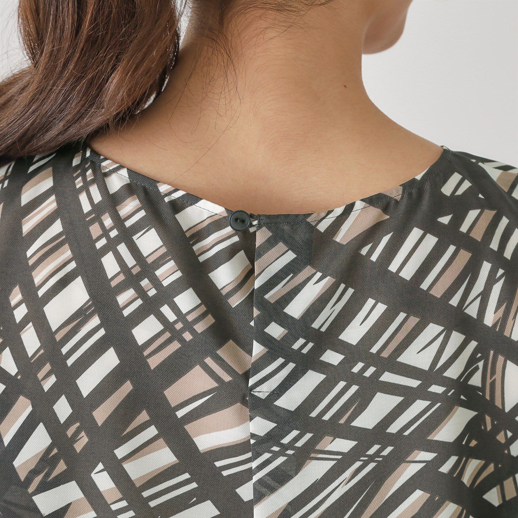 COUP DE CHANCE「【手洗い可／日本製】上品チェック柄のブラウス」|シャツ・ブラウス|