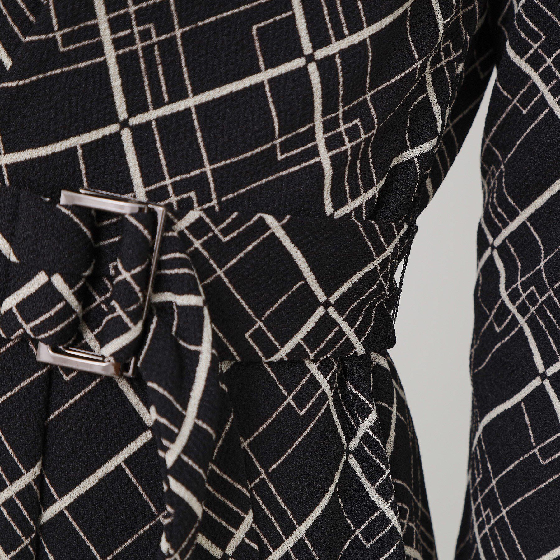 COUP DE CHANCE「【手洗い可／日本製】ジャージ素材のプリント柄ワンピース」|ワンピース|