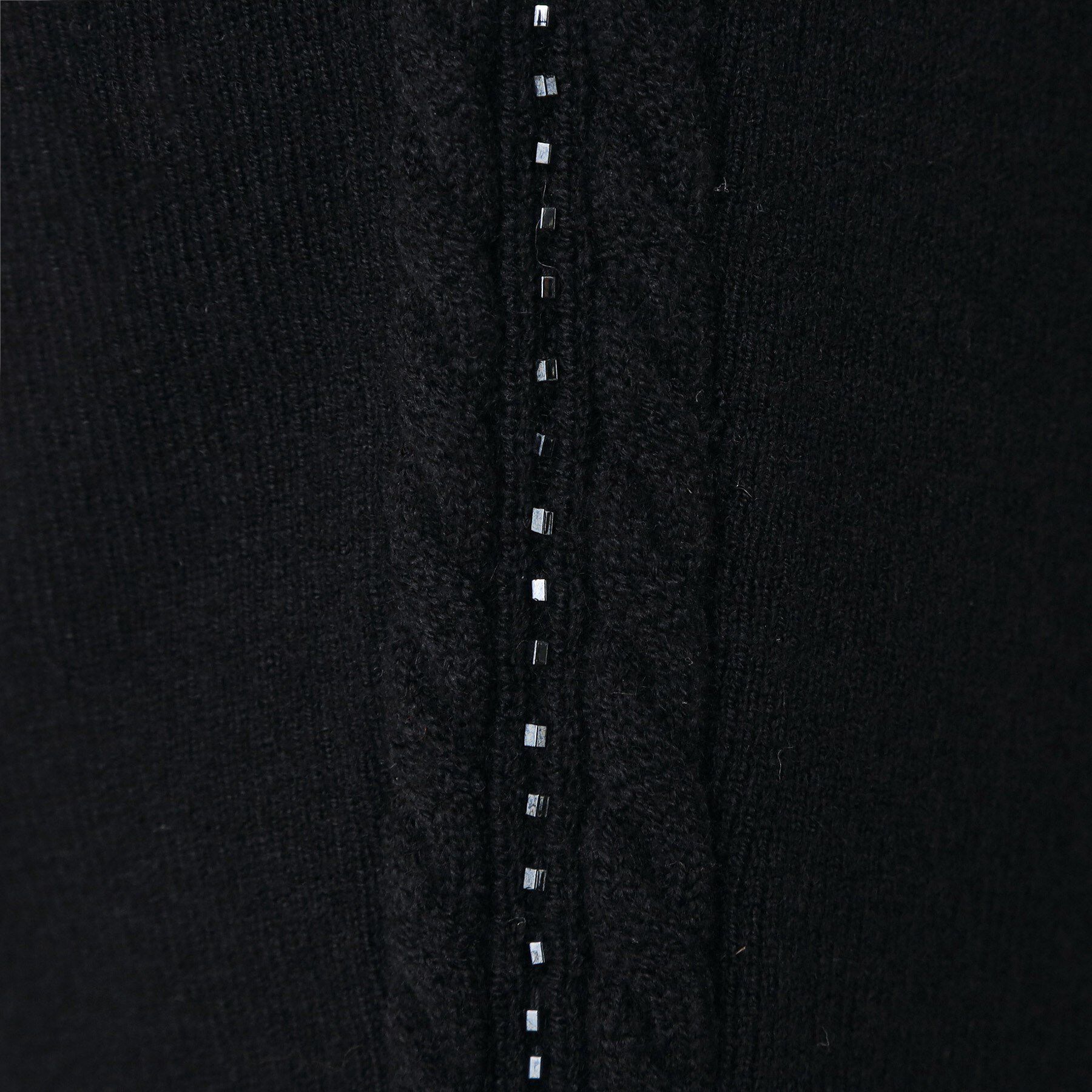 COUP DE CHANCE「【手洗い可】ケーブルビーズ袖デザインニット」|ニット・セーター|