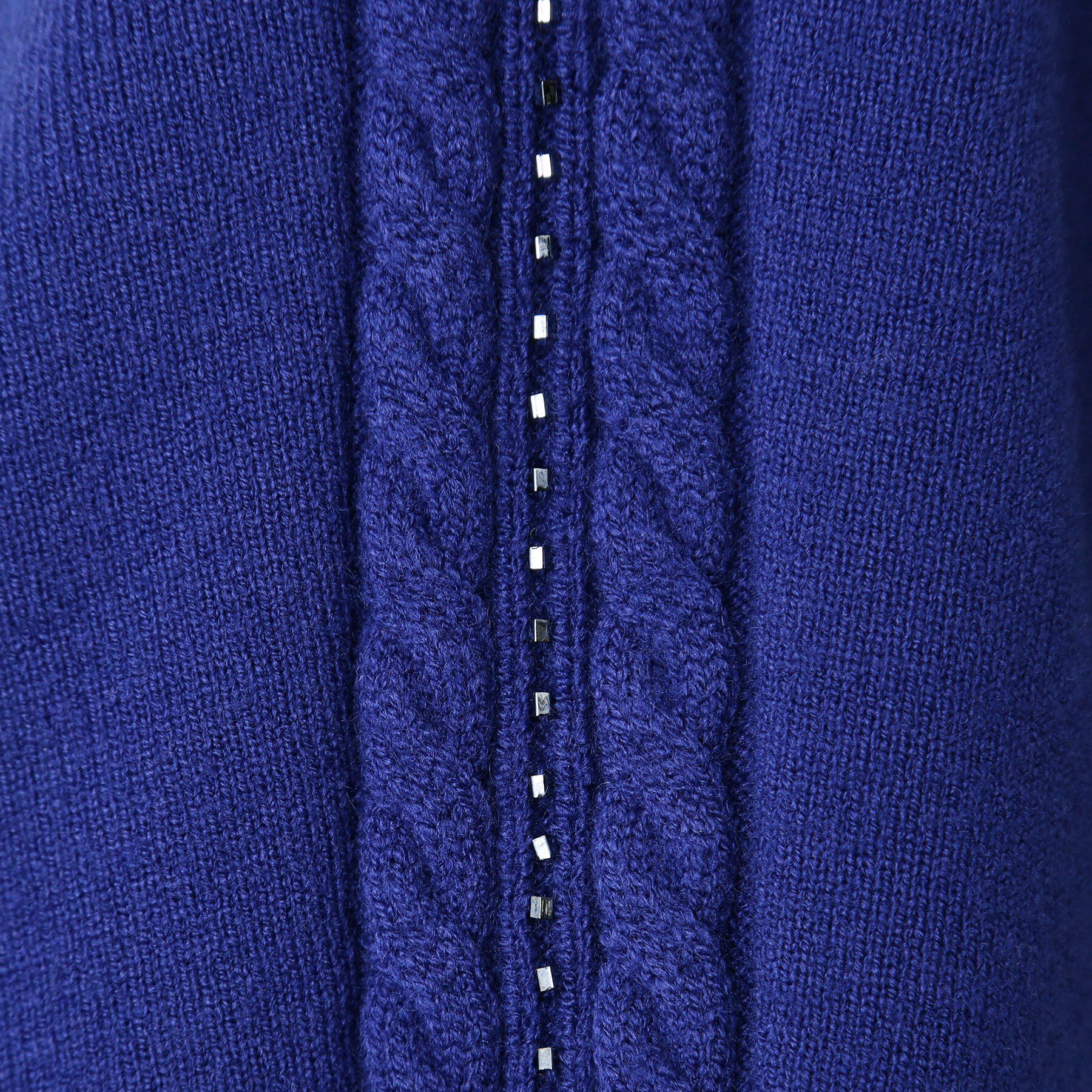 COUP DE CHANCE「【手洗い可】ケーブルビーズ袖デザインニット」|ニット・セーター|