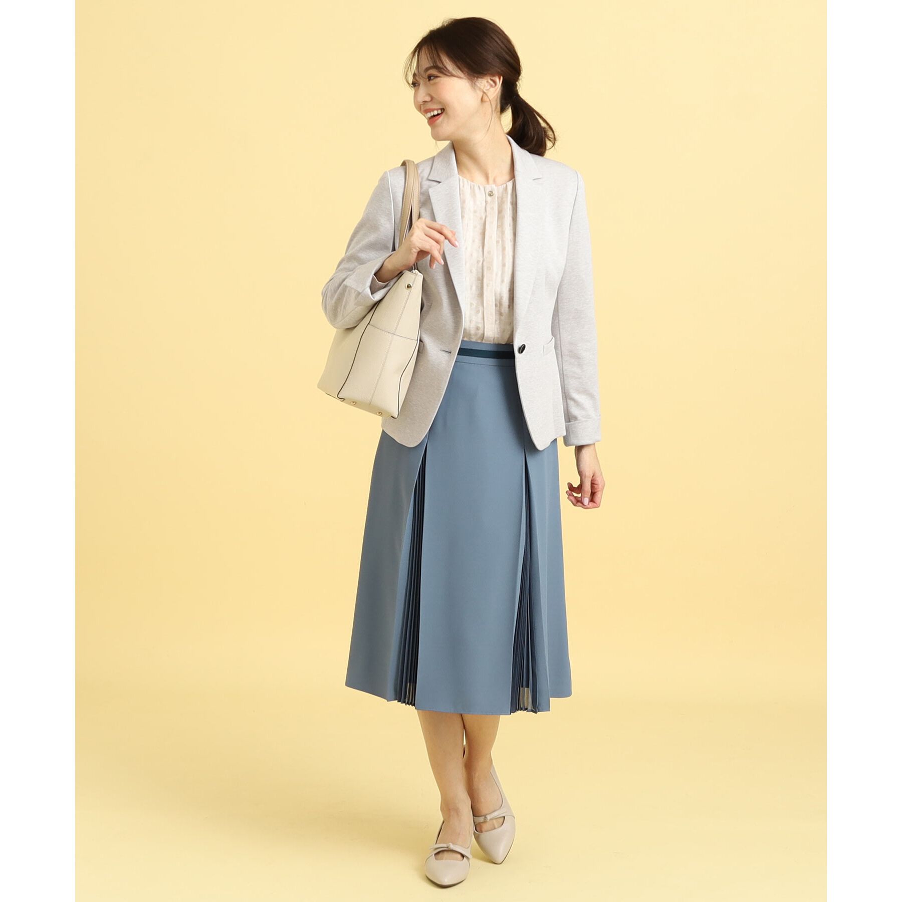 Reflect「【たっぷり収納！あおりポケット／WEB先行カラーあり】A4サイズトートバッグ」|トートバッグ|