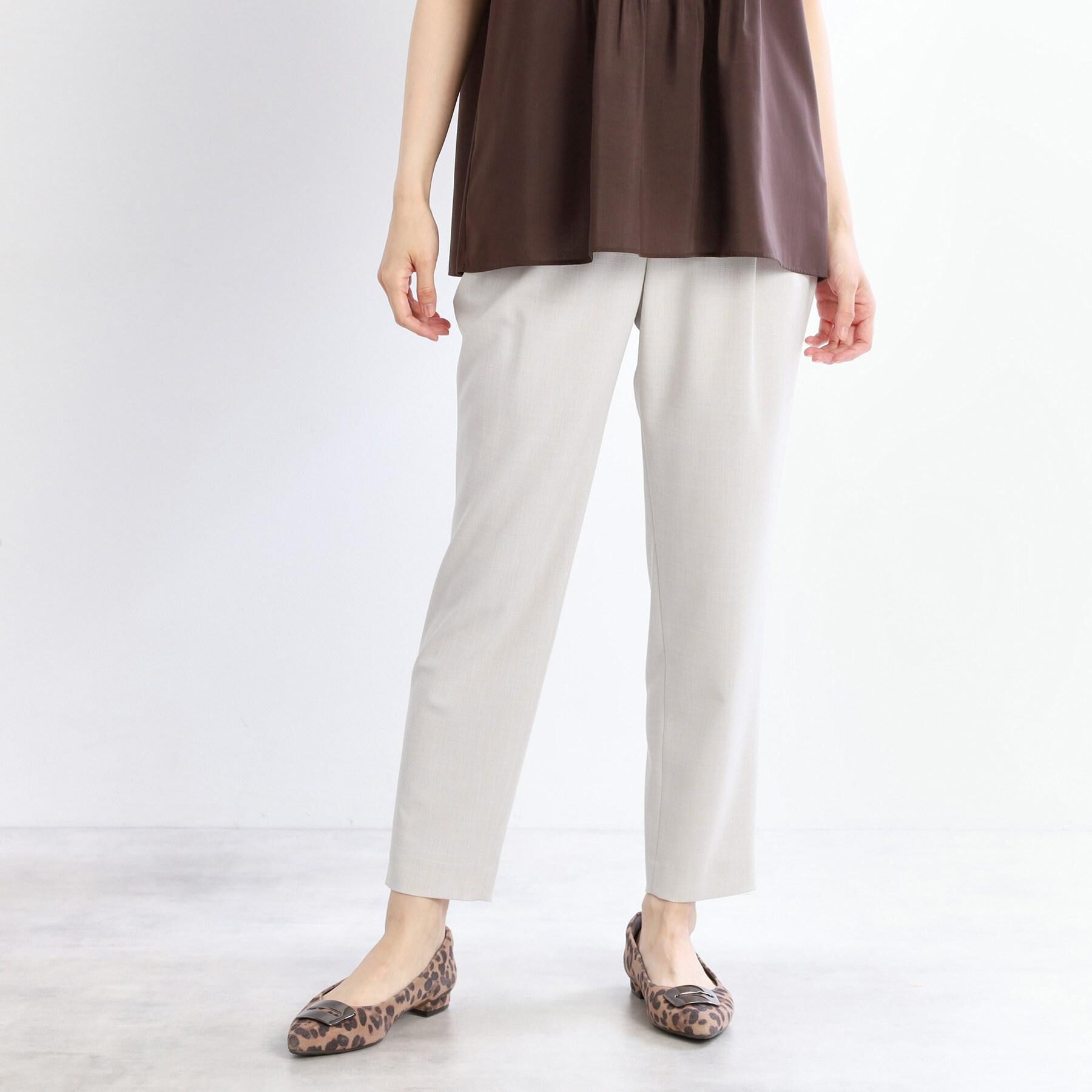 Reflect「【マシンウォッシュ可／ウエストゴム仕様】キレイめリラクシーパンツ」|その他|