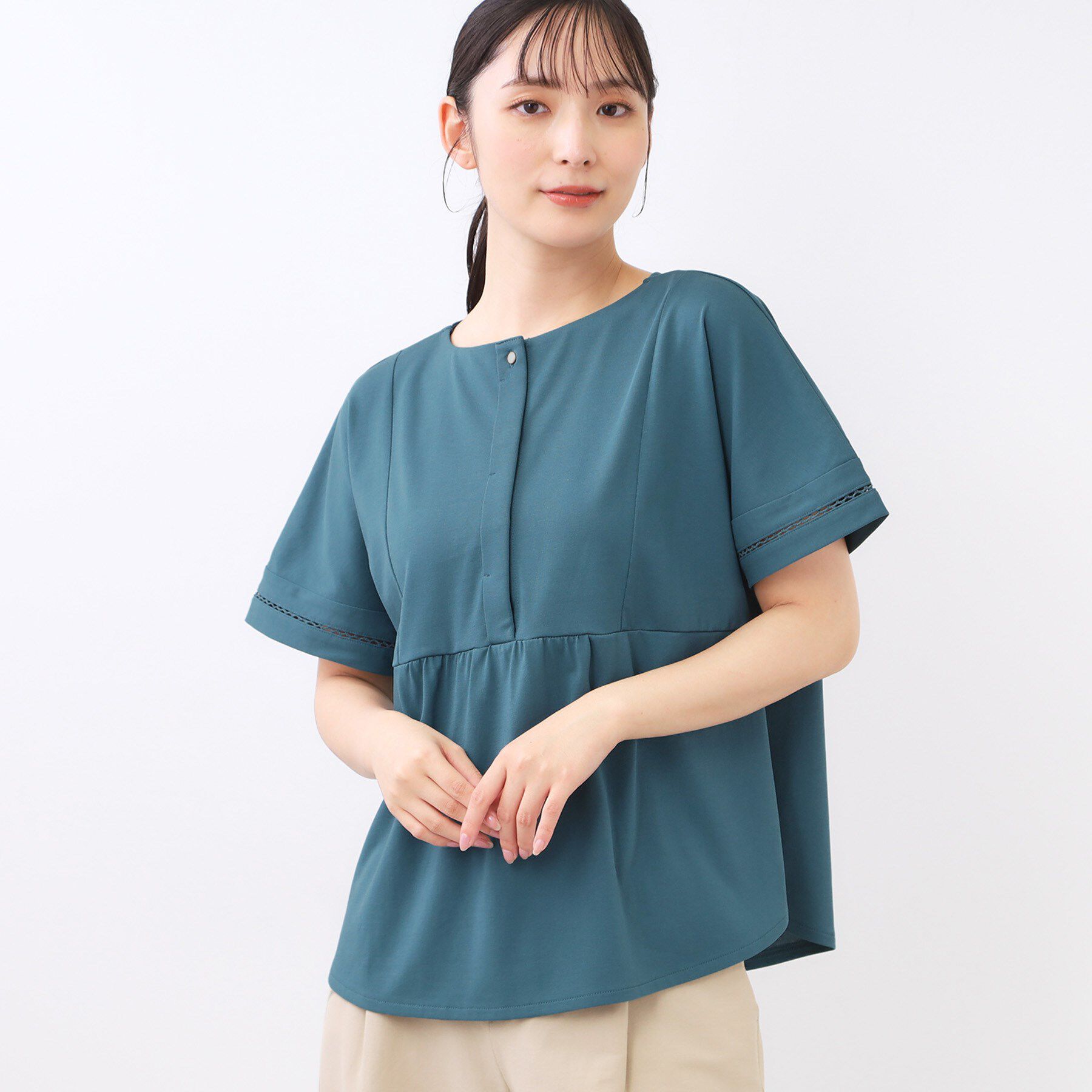 Reflect「【前後で着られる2WAY◎】プルオーバージャージ」|Tシャツ・カットソー|