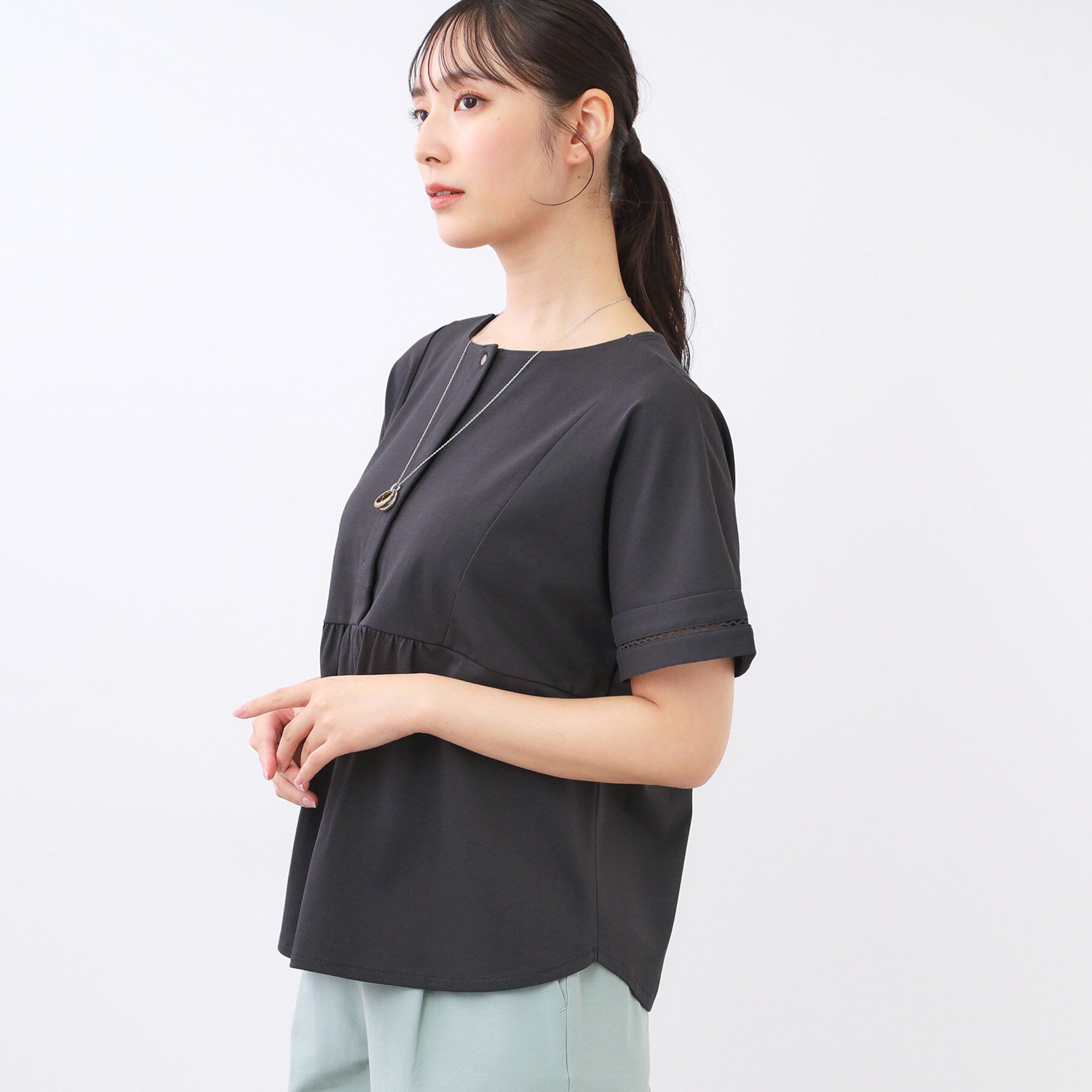 Reflect「【前後で着られる2WAY◎】プルオーバージャージ」|Tシャツ・カットソー|