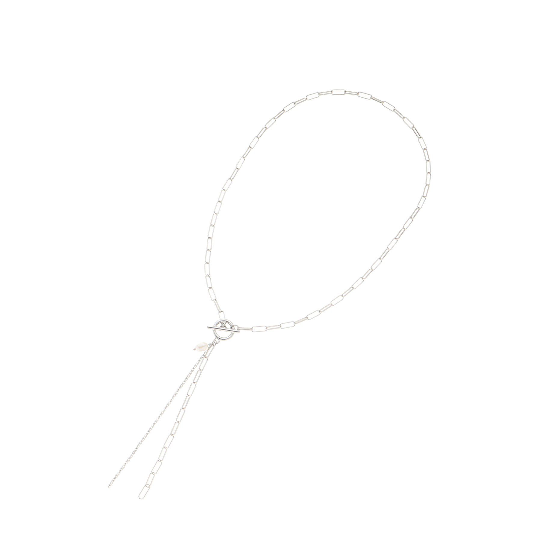 Reflect「Y字シルエット淡水パールネックレス」|ネックレス|