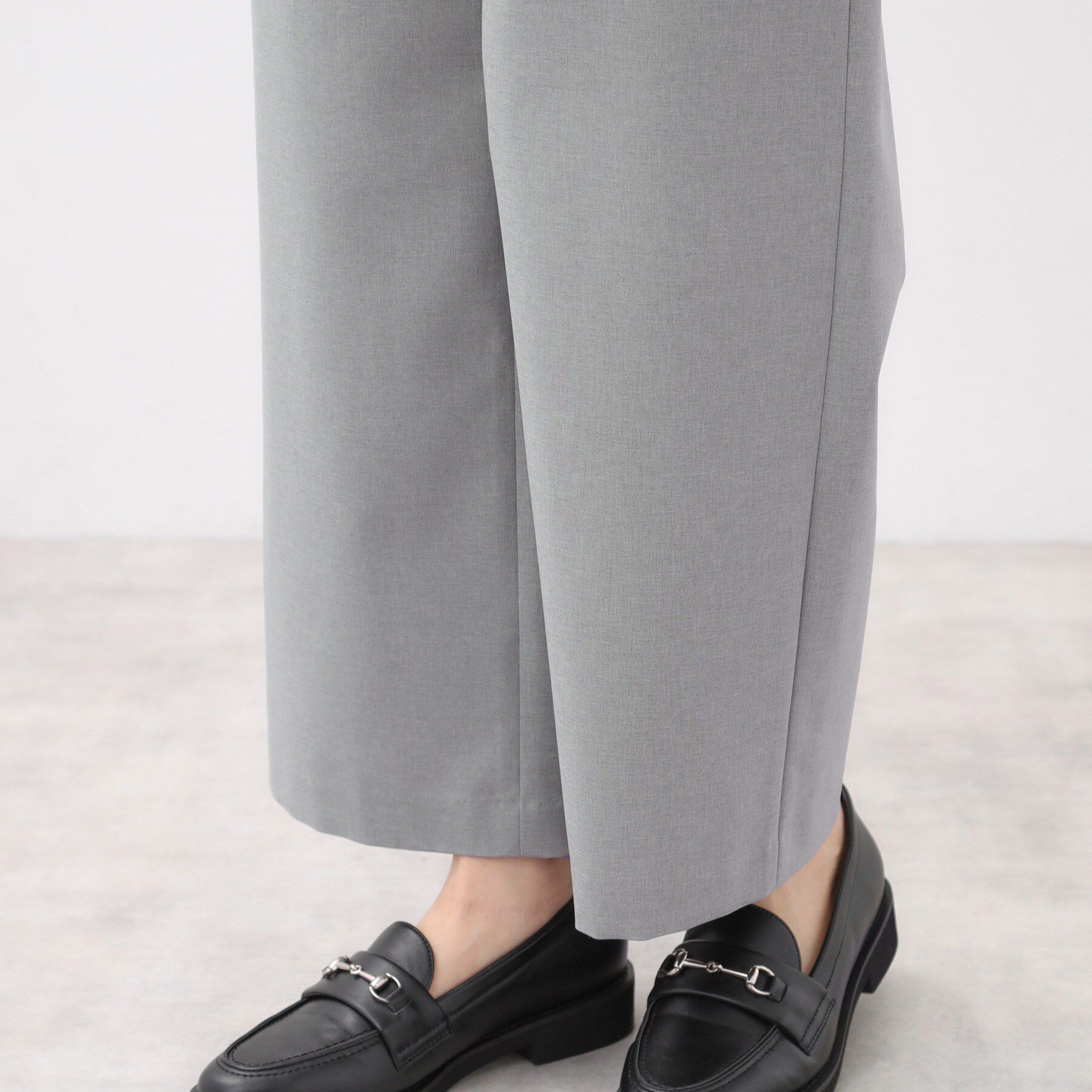 Reflect「【撥水加工で裾が汚れにくい◎／ウエスト総ゴム】ワイドストレートパンツ」|その他|