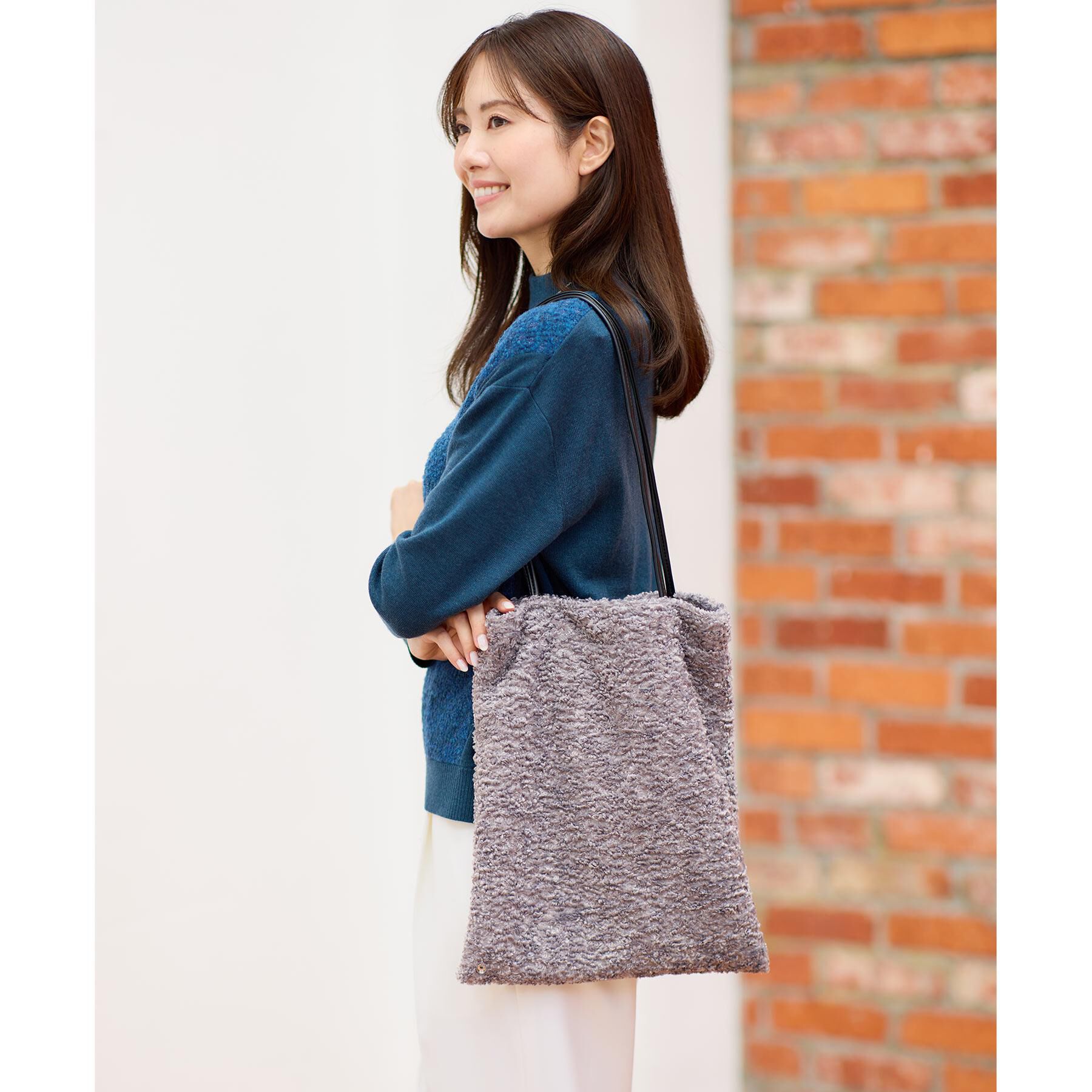 Reflect「【コーディネートのアクセントに◎】もこもこボアトートバッグ」|トートバッグ|