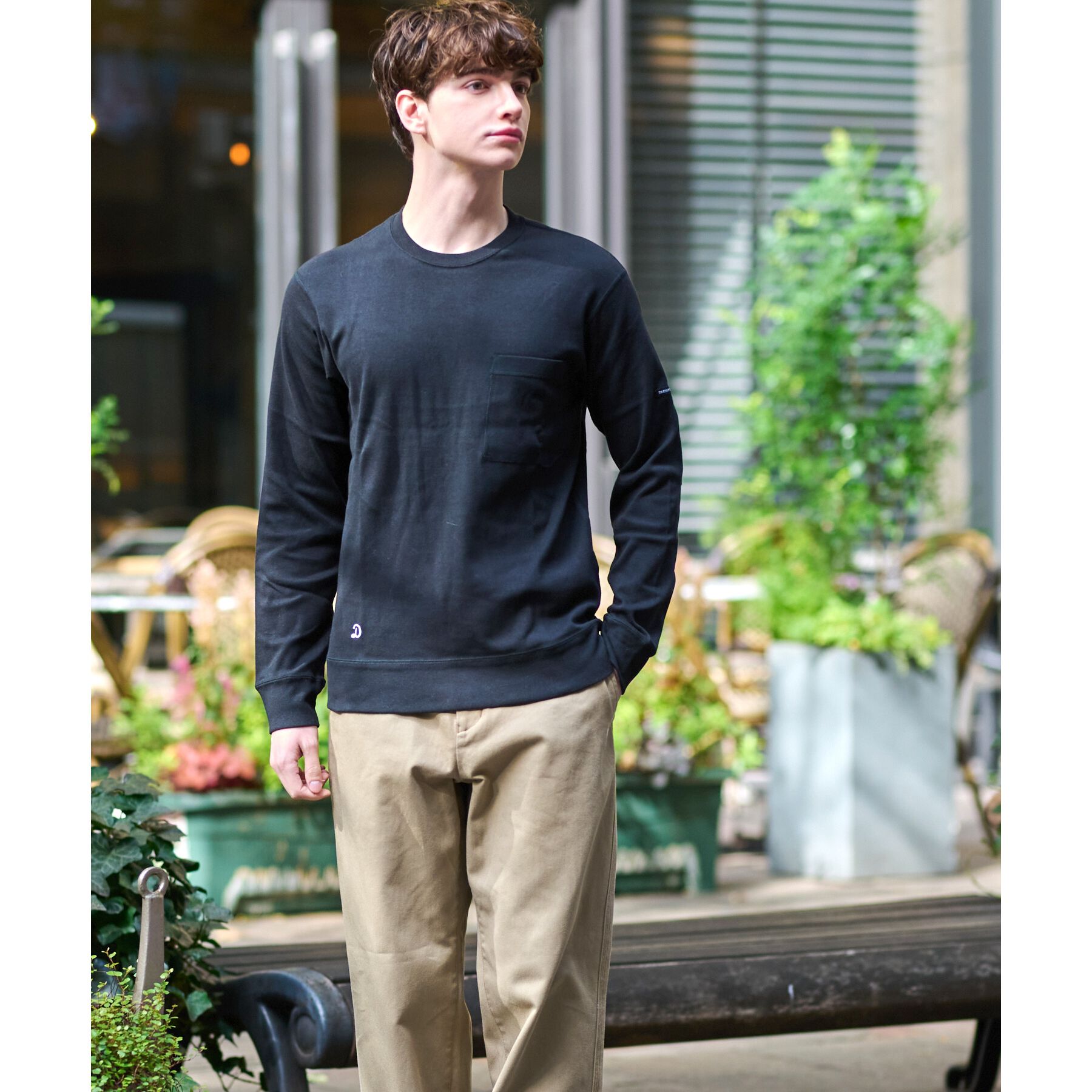 DRESSTERIOR「【Safari12月号掲載】エクスクルーシブフライスロングTシャツ」|Tシャツ・カットソー|