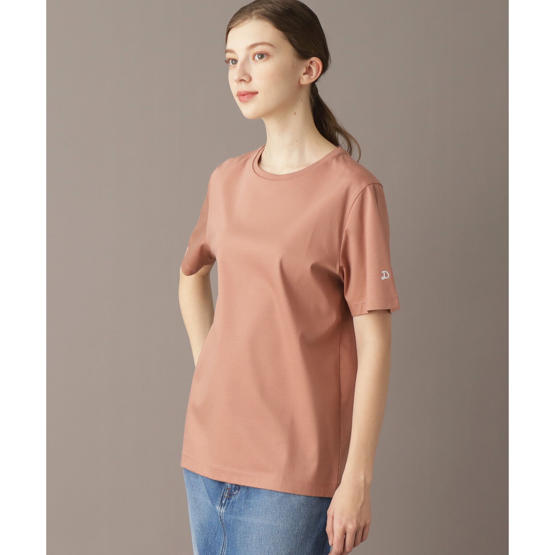 DRESSTERIOR「【接触冷感/抗菌防臭/消臭】アイスクリアコットンTシャツ」|Tシャツ・カットソー|