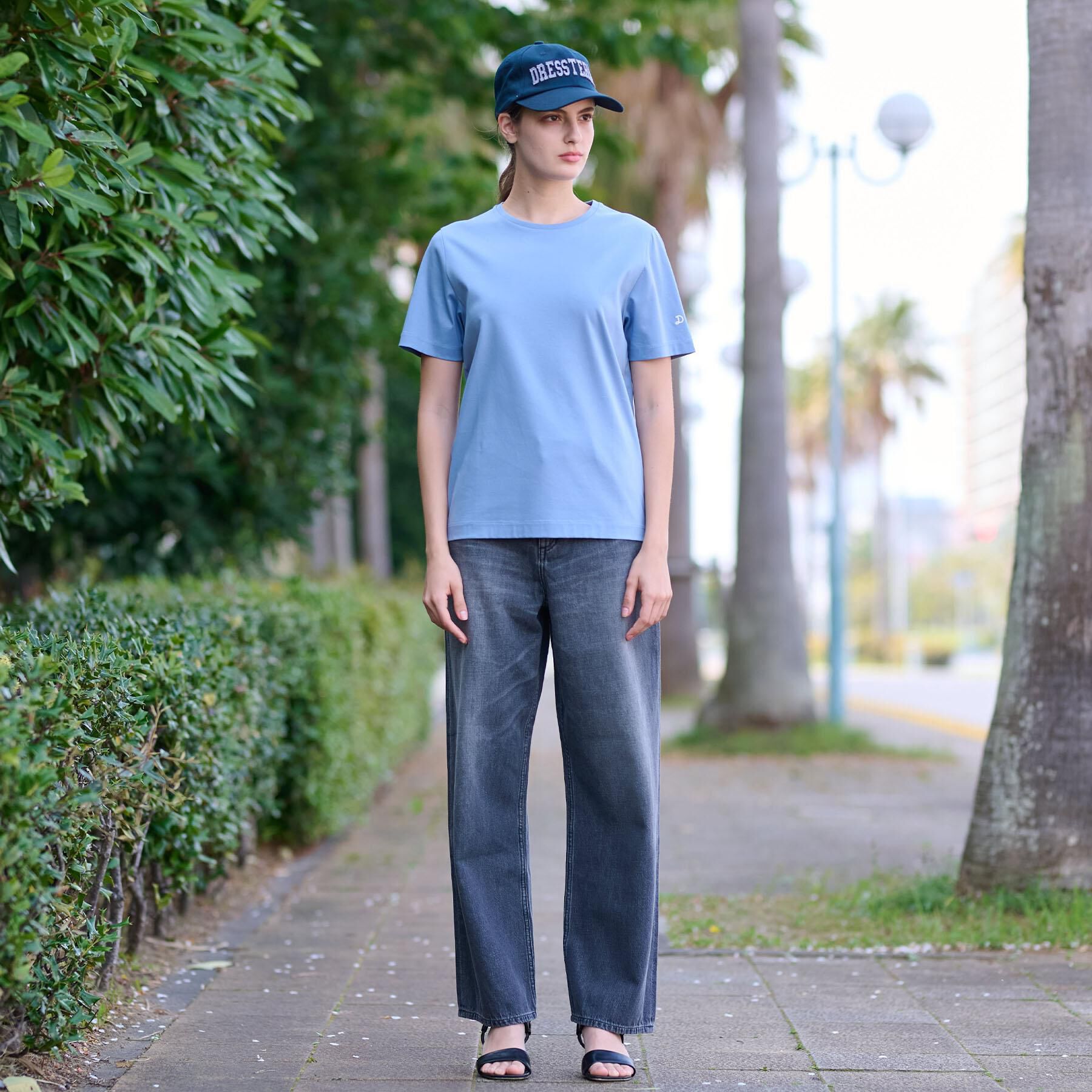 DRESSTERIOR「【接触冷感/抗菌防臭/消臭】アイスクリアコットンTシャツ」|Tシャツ・カットソー|