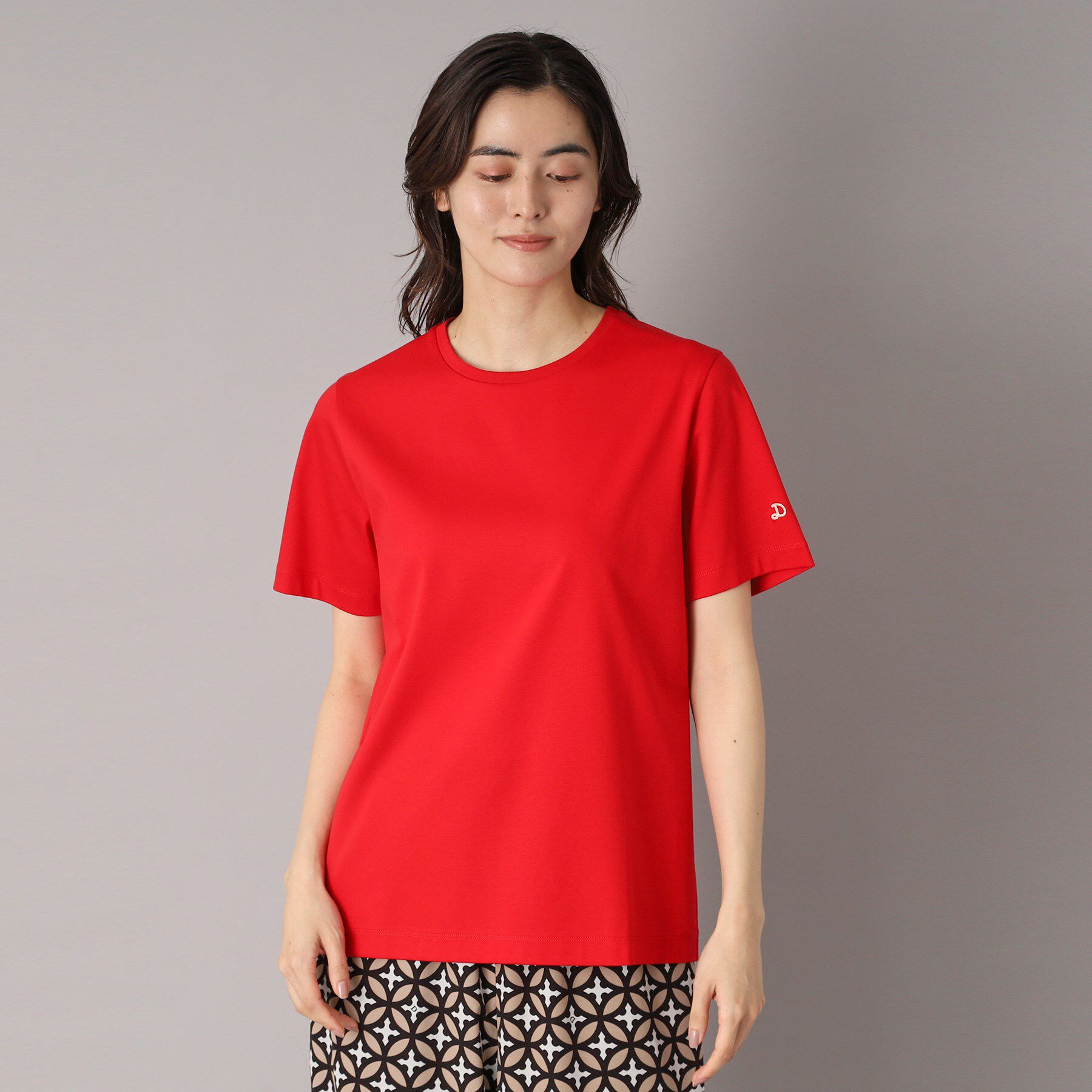 DRESSTERIOR「【接触冷感/抗菌防臭/消臭】アイスクリアコットンTシャツ」|Tシャツ・カットソー|