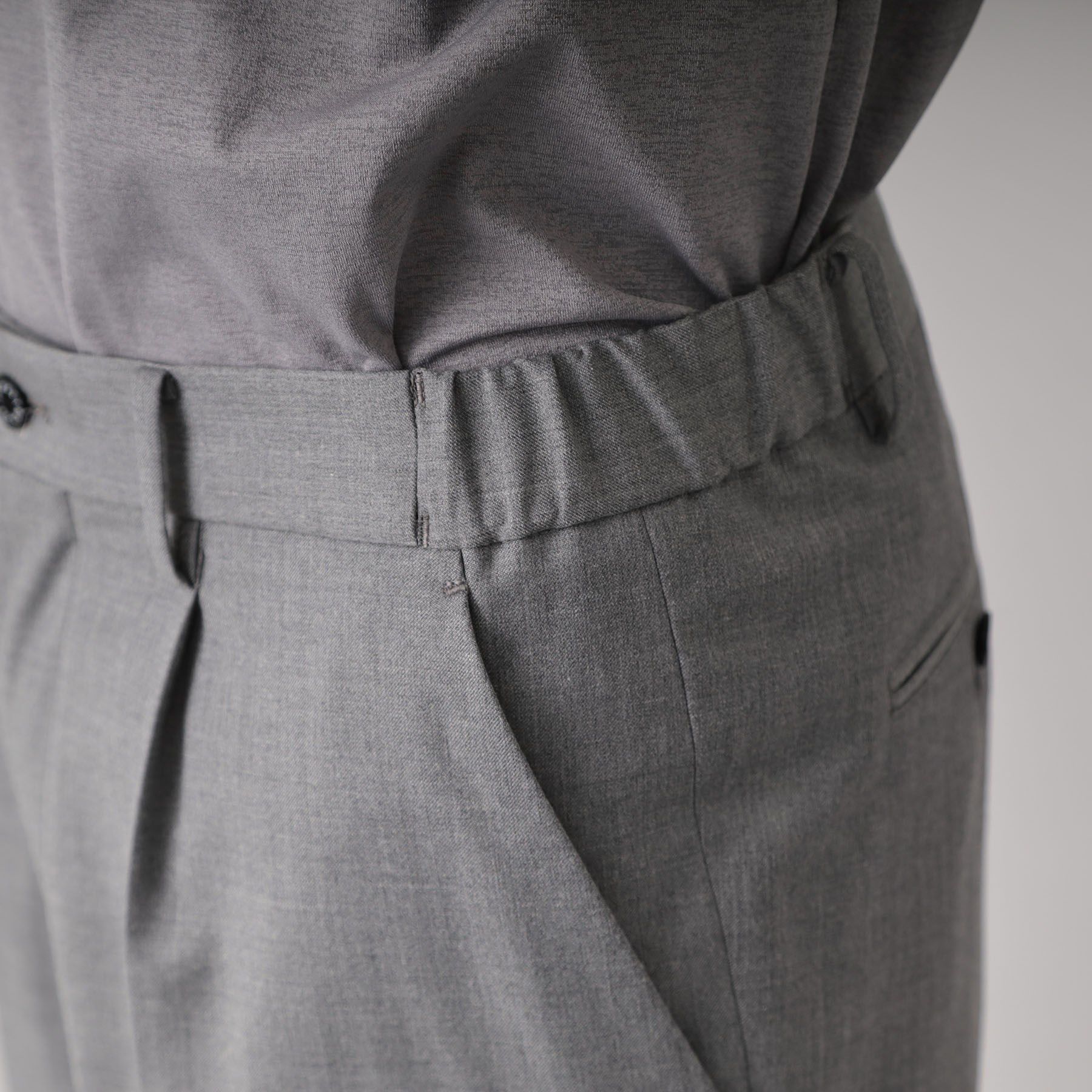 DRESSTERIOR「ウールブレンド イージーワイドパンツ」|その他|