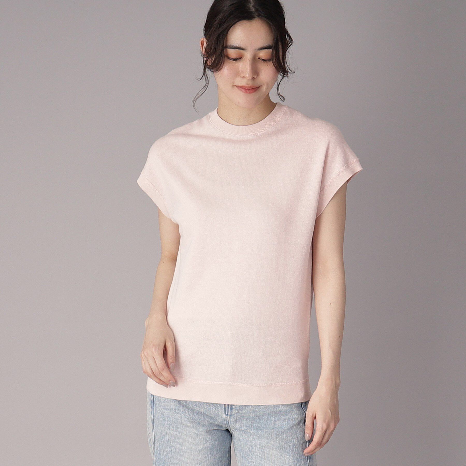 DRESSTERIOR「【毎年人気！／洗える】リネン裏毛フレンチプルオーバー」|Tシャツ・カットソー|