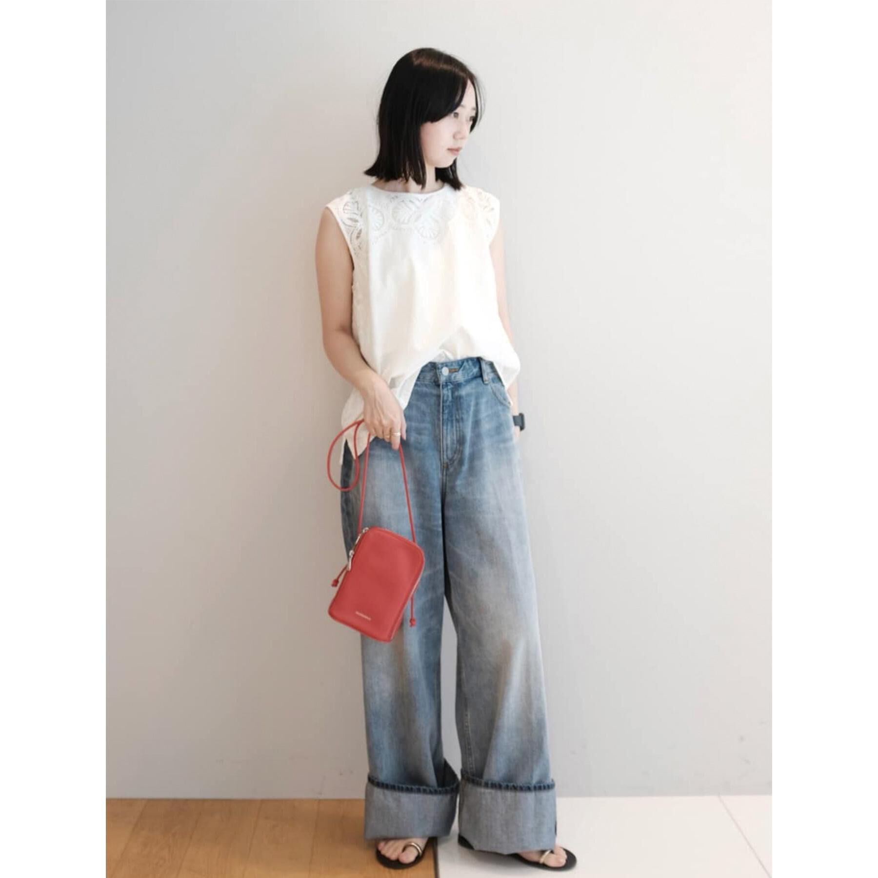 DRESSTERIOR「【コットン100％/洗える】パネルレースブラウス」|シャツ・ブラウス|