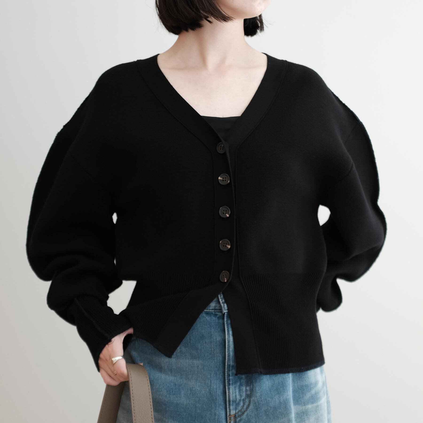 DRESSTERIOR「provoke（プロヴォーク）【別注】コクーンシェイプカーディガン」|カーディガン|