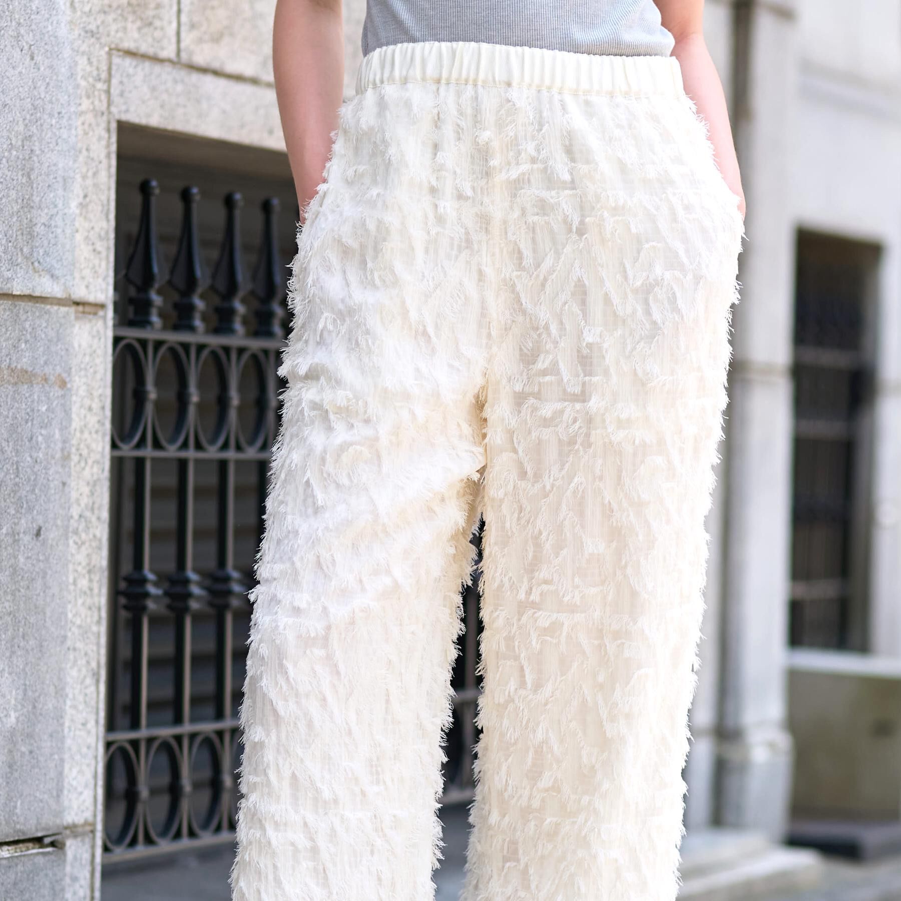 DRESSTERIOR「【セットアップ可/美人百花/美香さん着用】カットジャカードイージーパンツ」|その他|