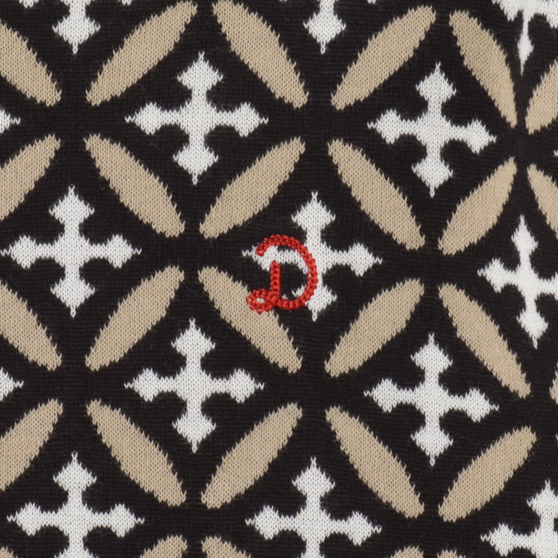 DRESSTERIOR「オーバーラップサークルジャカードニット」|ニット・セーター|