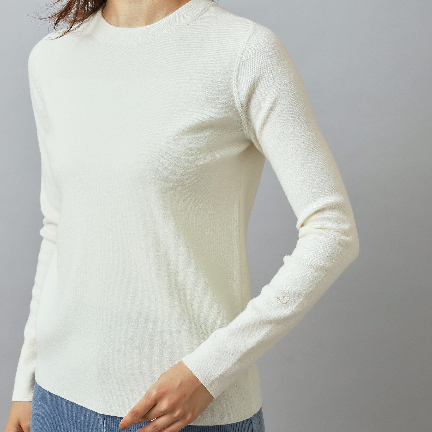 DRESSTERIOR「ストレッチフルニードルニット」|ニット・セーター|