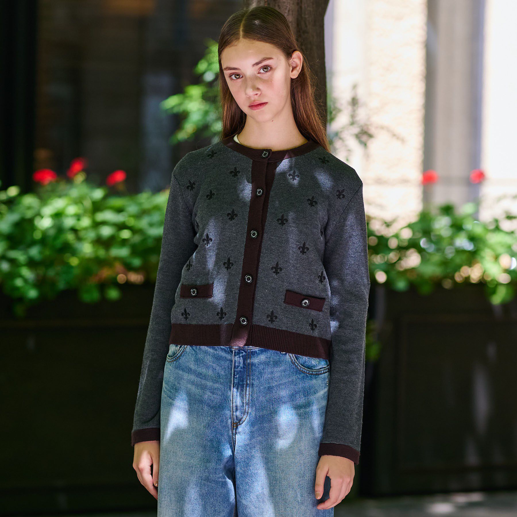 DRESSTERIOR「リリィクレストカーディガン」|カーディガン|