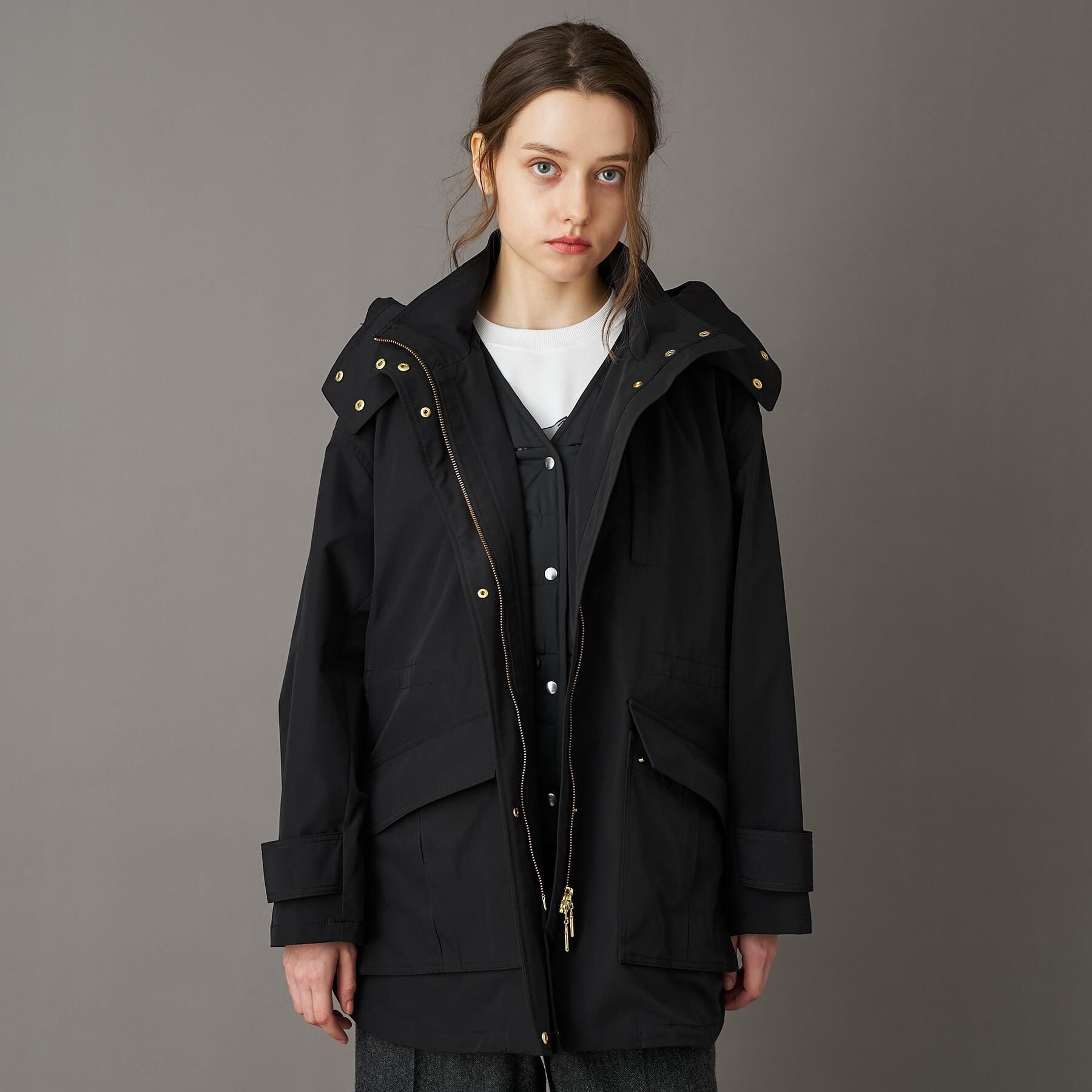 DRESSTERIOR「4WAYレインワークブルゾン」|ブルゾン・スタジャン|