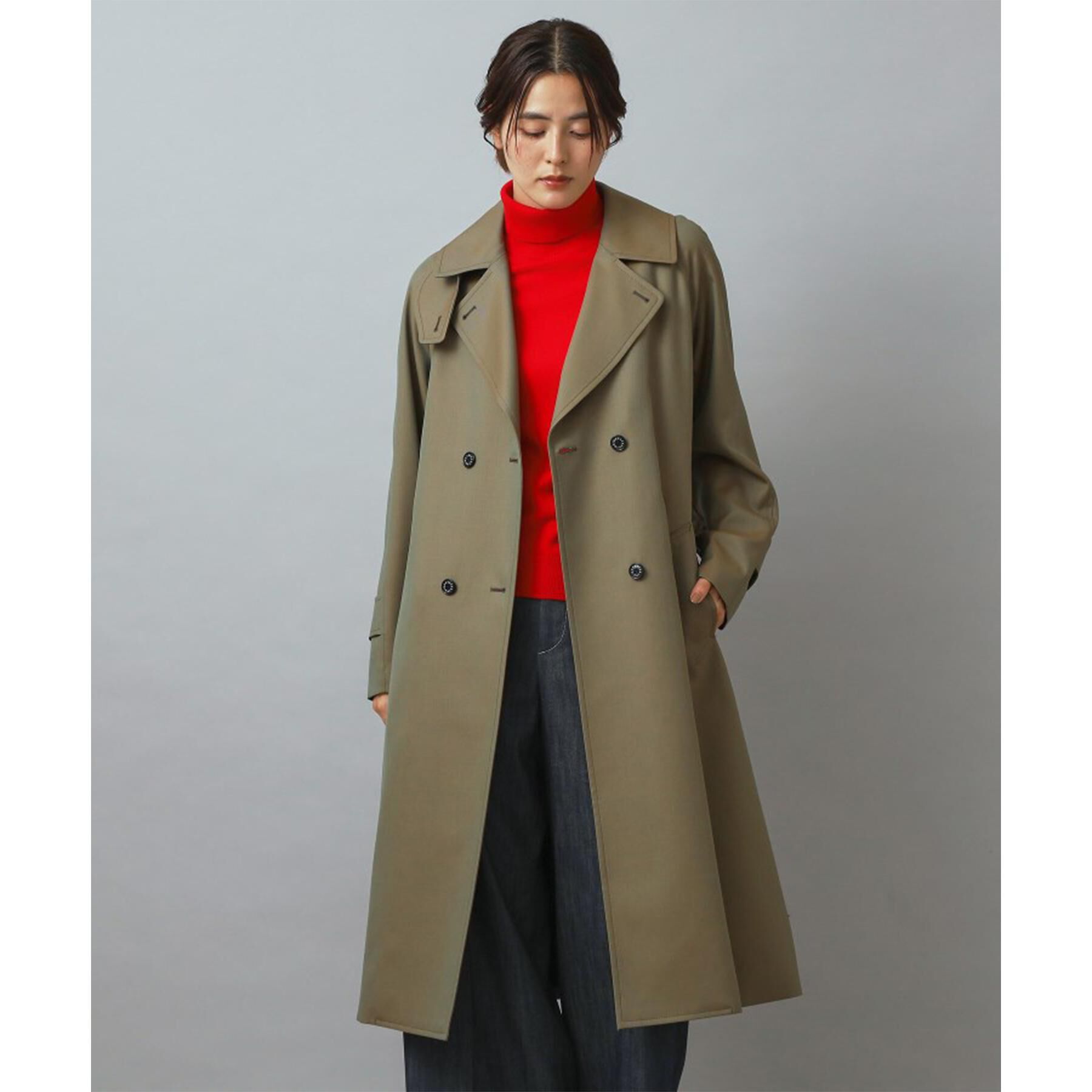 DRESSTERIOR「ウールギャバアルスターコート」|チェスターコート|