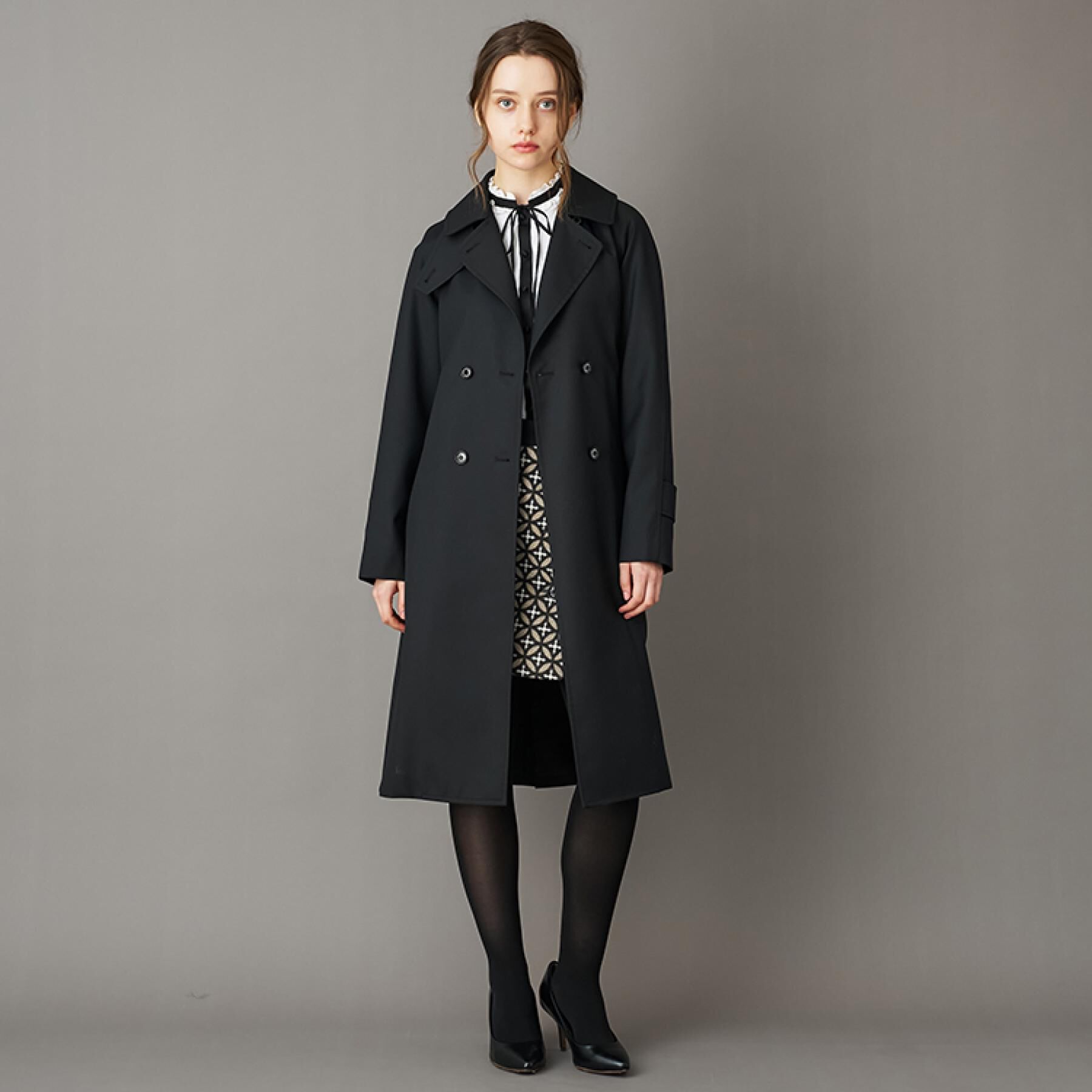 DRESSTERIOR「ウールギャバアルスターコート」|チェスターコート|