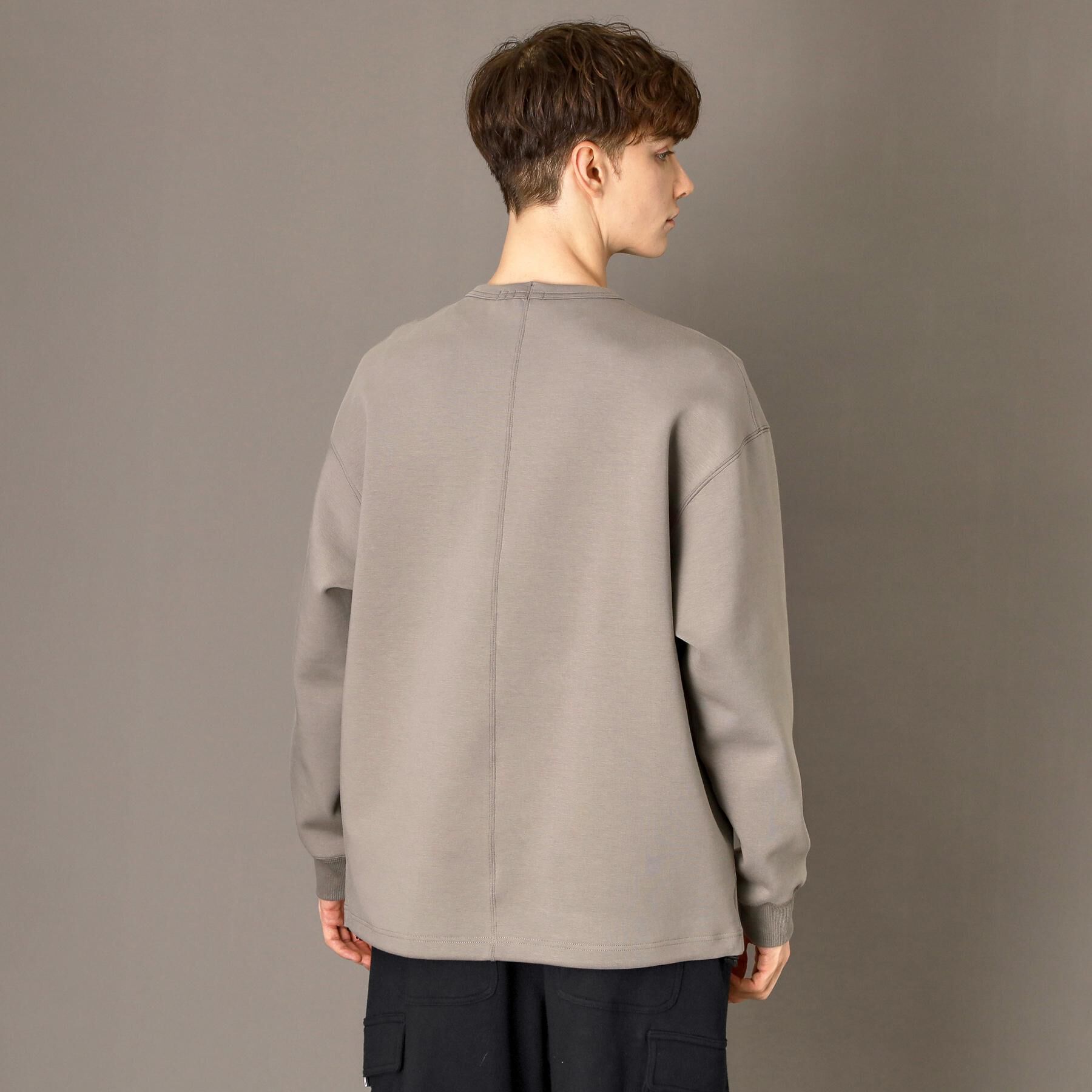 DRESSTERIOR「ストレッチ ダンボールプルオーバー」|Tシャツ・カットソー|