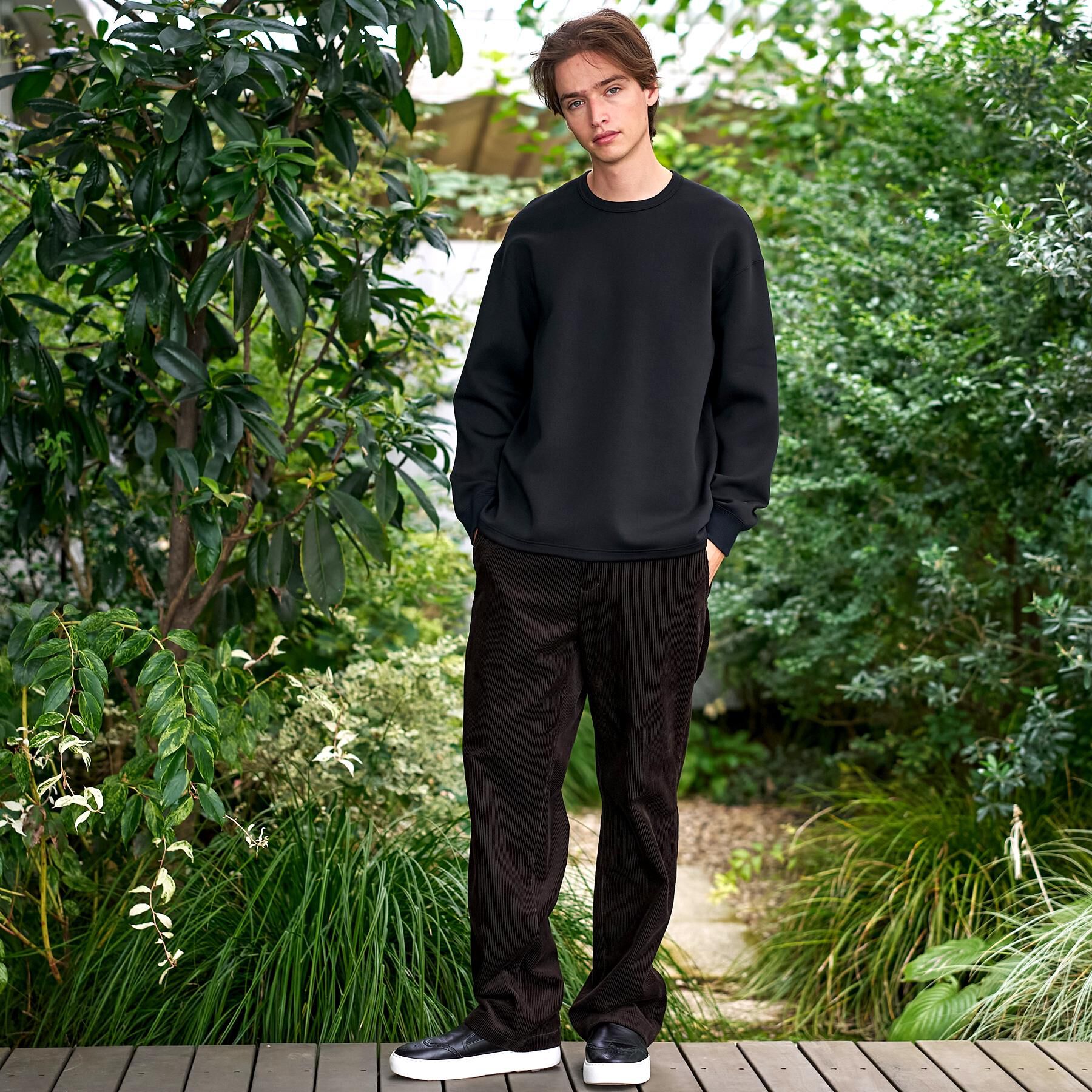 DRESSTERIOR「ストレッチ ダンボールプルオーバー」|Tシャツ・カットソー|