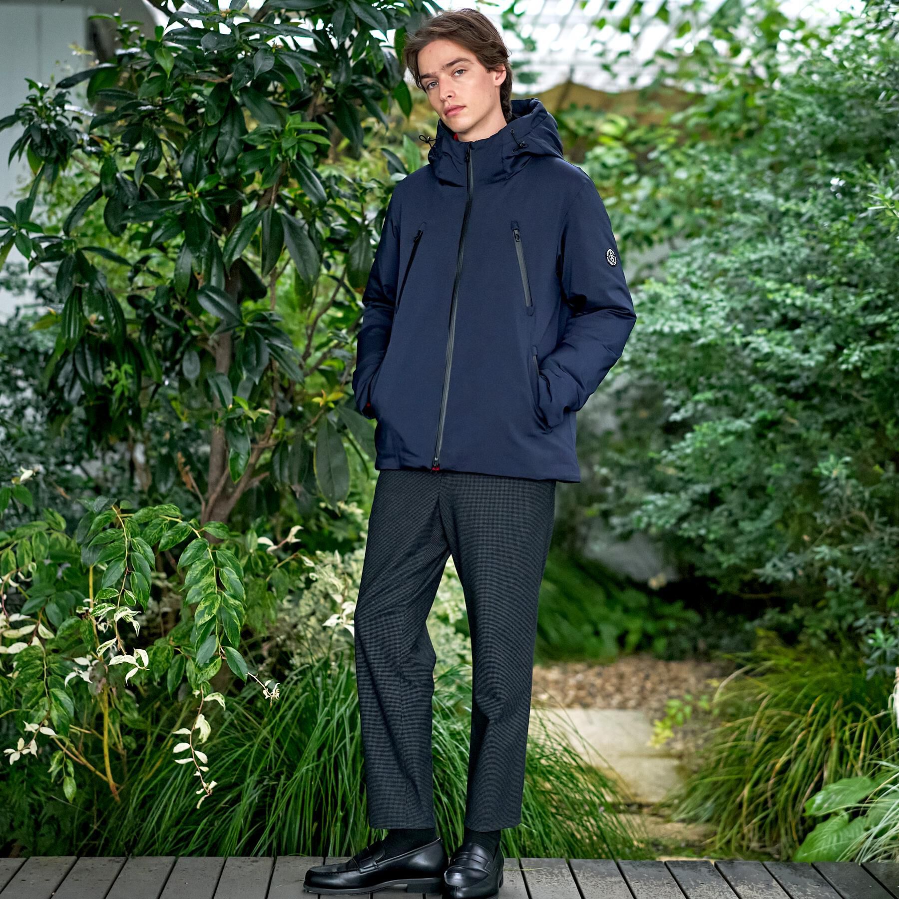 DRESSTERIOR「【700フィルパワー/高品質ダウン】ウォータープルーフ ホワイトグースダウン」|ダウン|