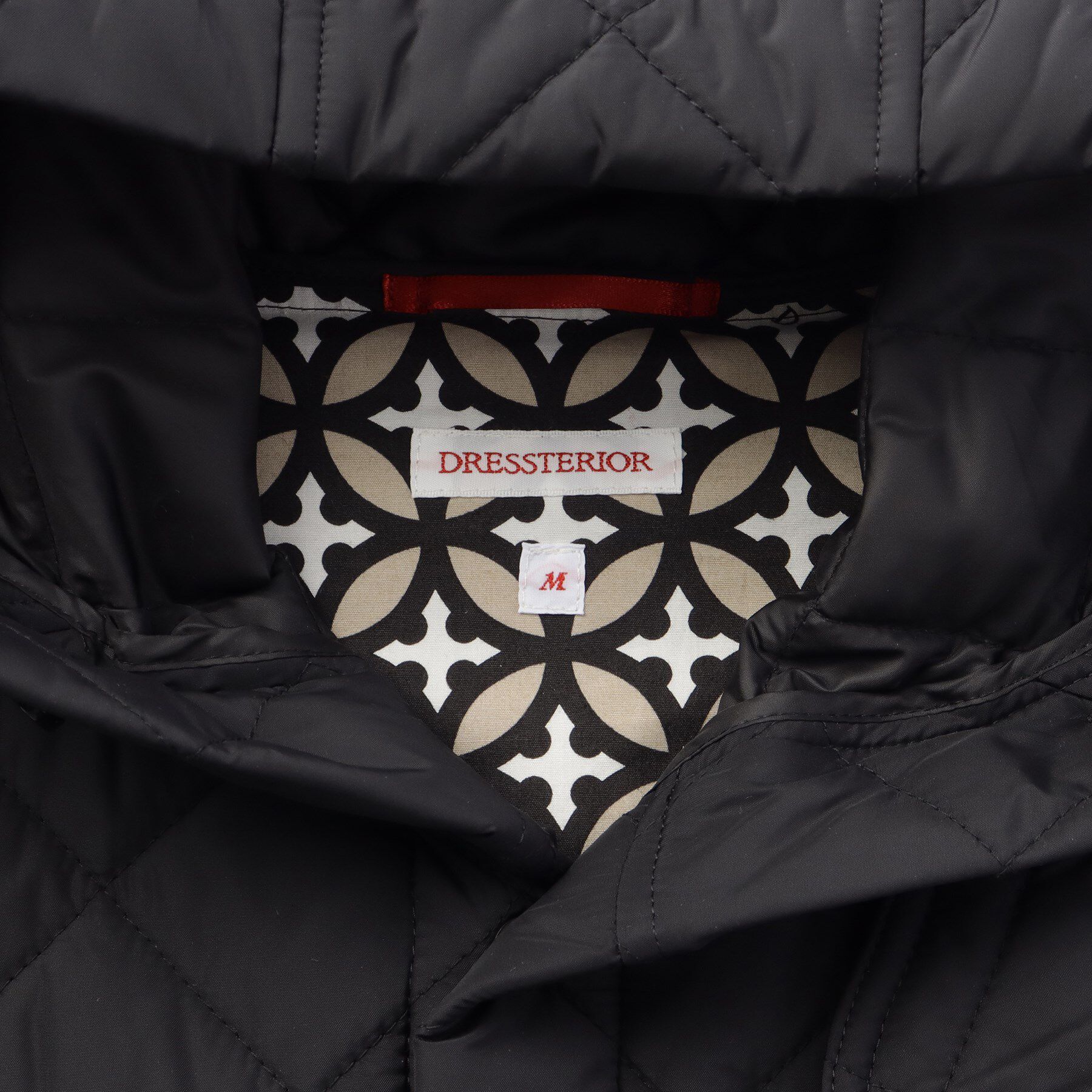 DRESSTERIOR「キルティング フーデット コート」|ダウン|