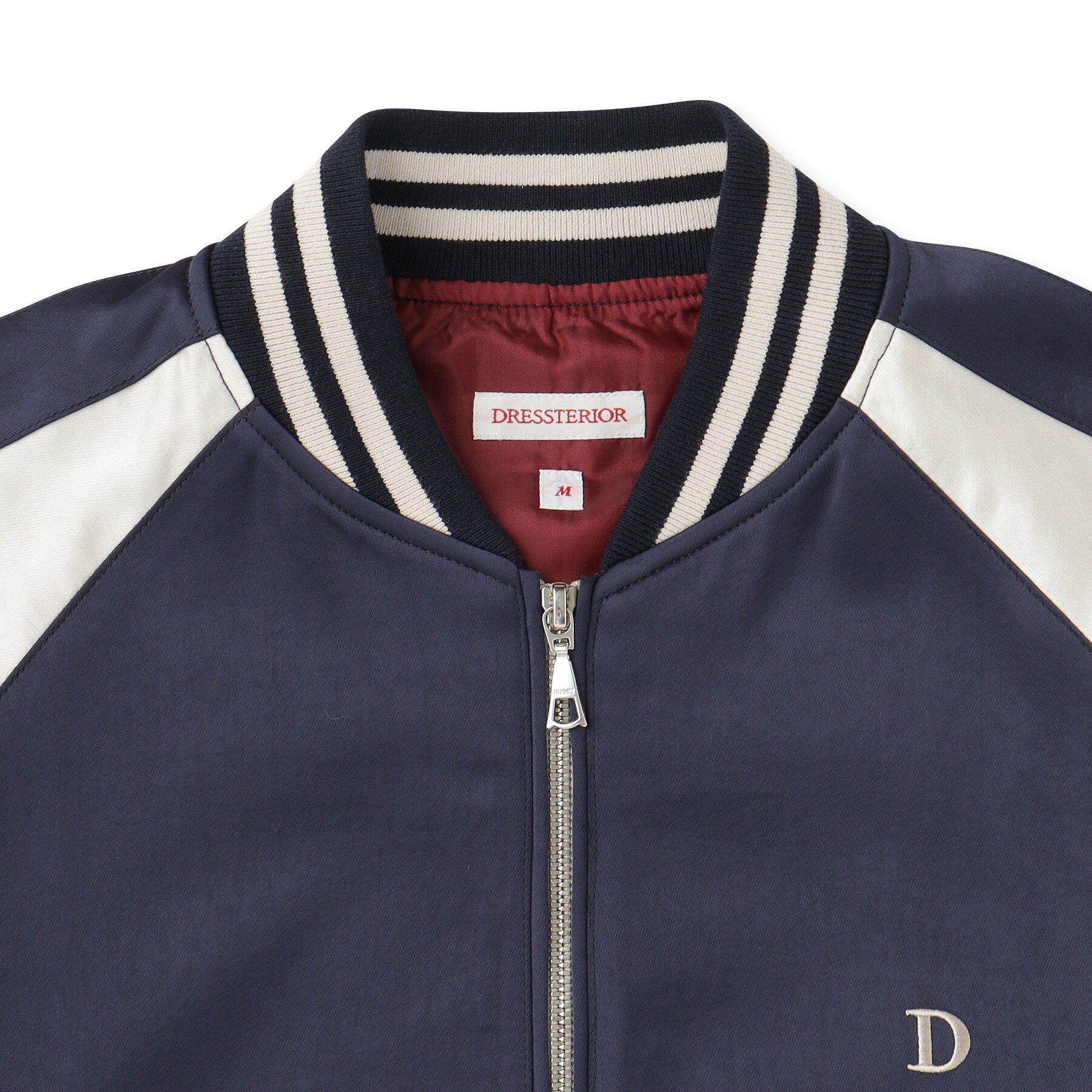 DRESSTERIOR「ラビット刺繍 スカジャン」|ブルゾン・スタジャン|