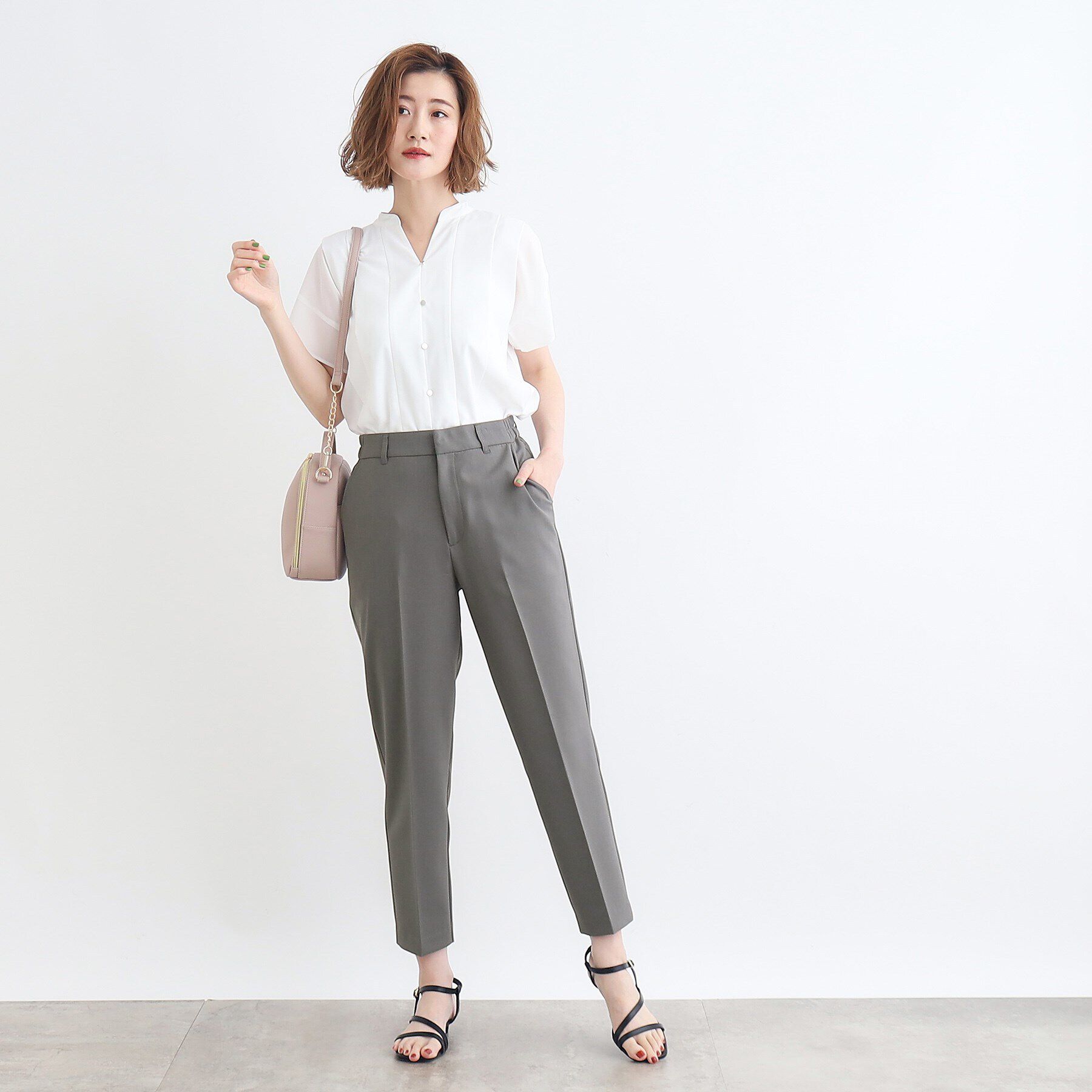 grove「2WAYストレッチテーパードパンツ」|その他|