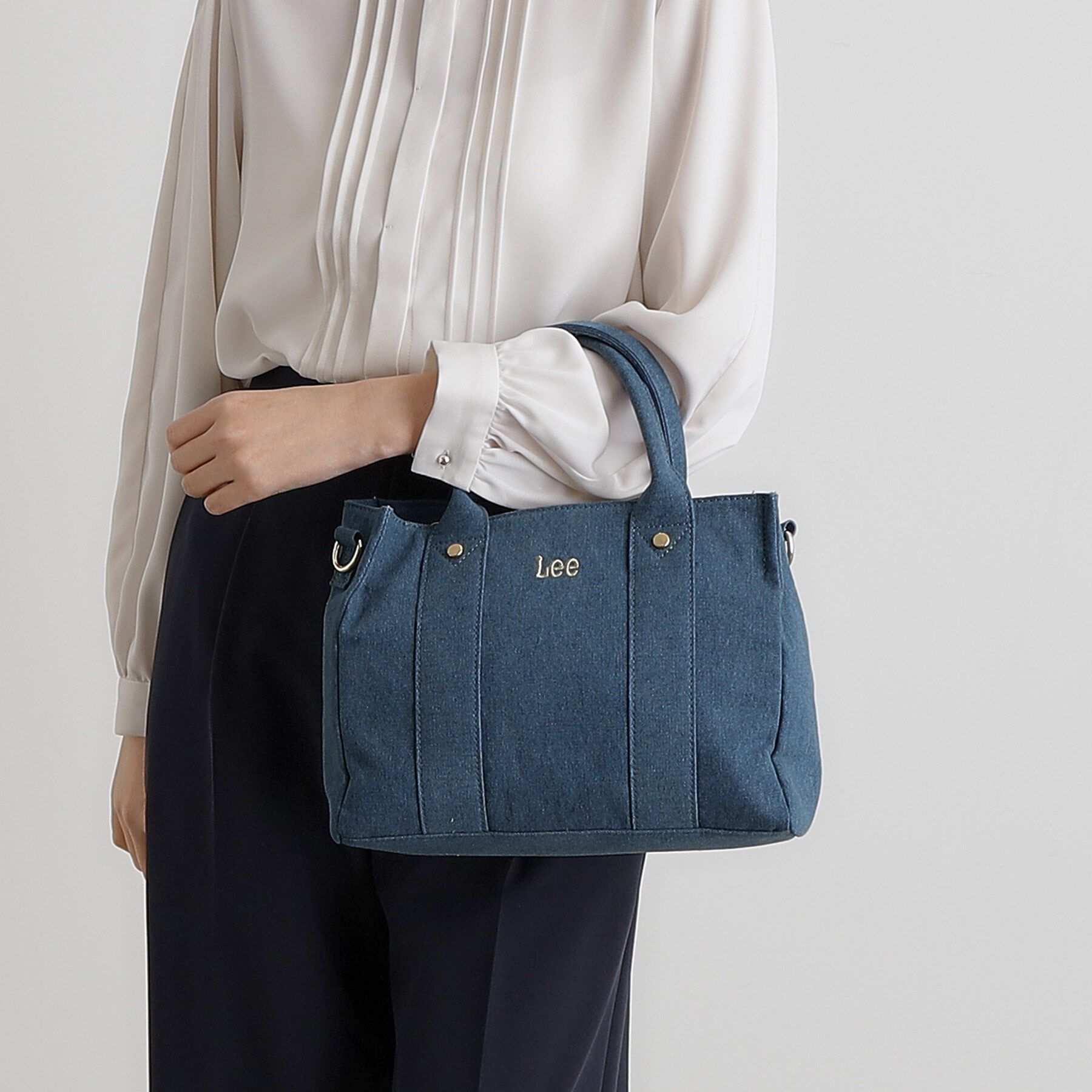 grove「【Lee別注】スクエアキャンバストート」|トートバッグ|