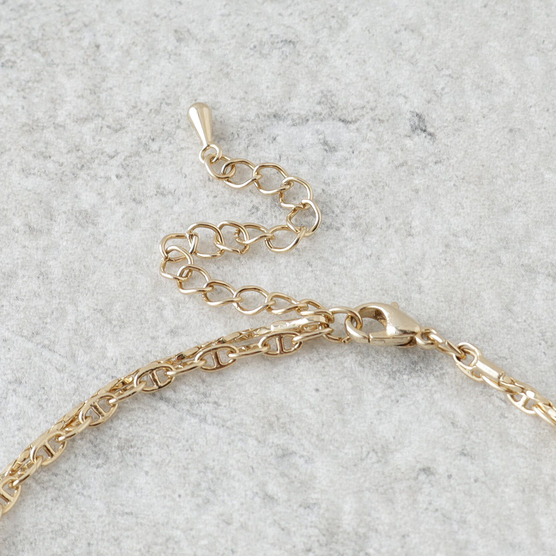 grove「アンカーチェーン2連ネックレス」|ネックレス|