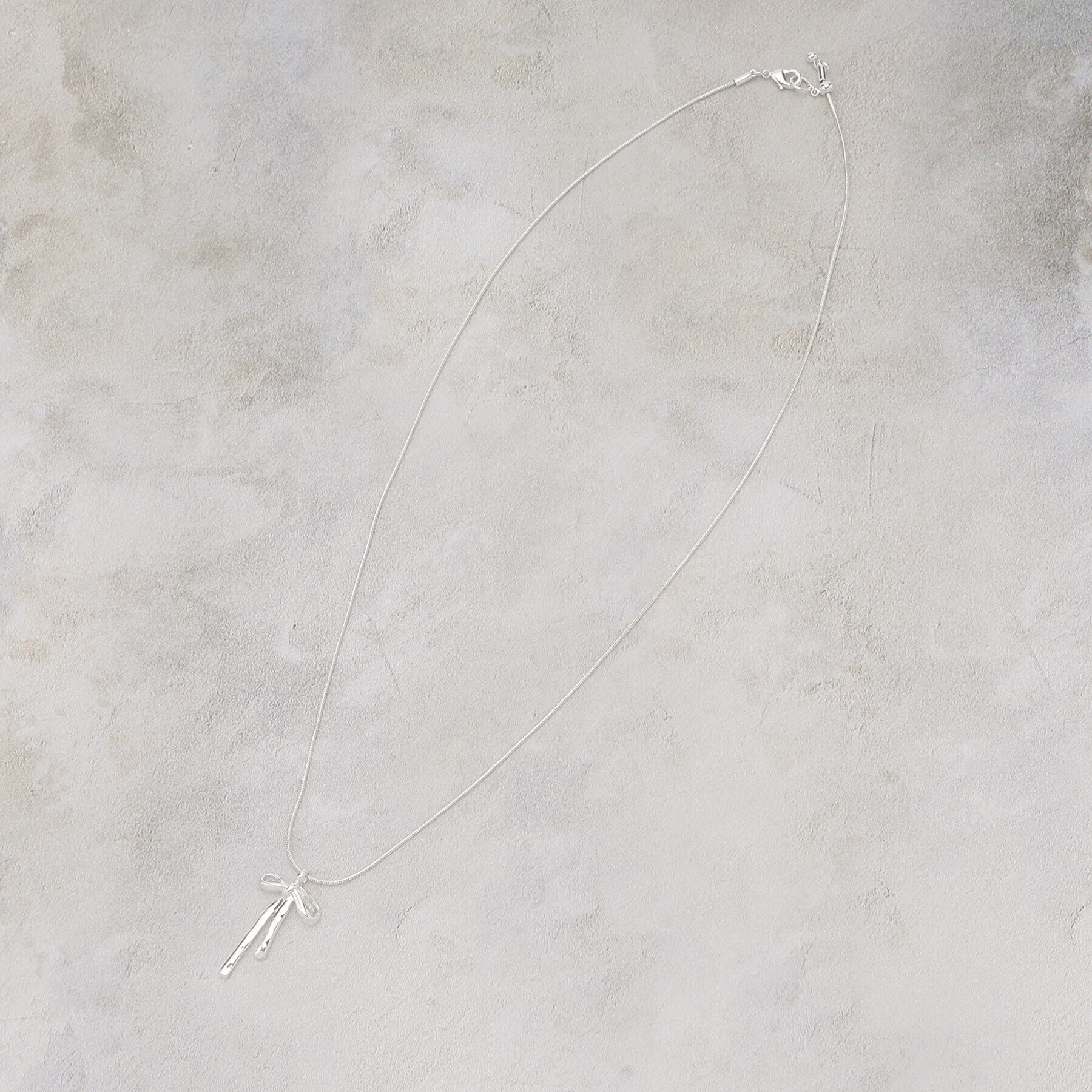 grove「リボンショートネックレス」|ネックレス|