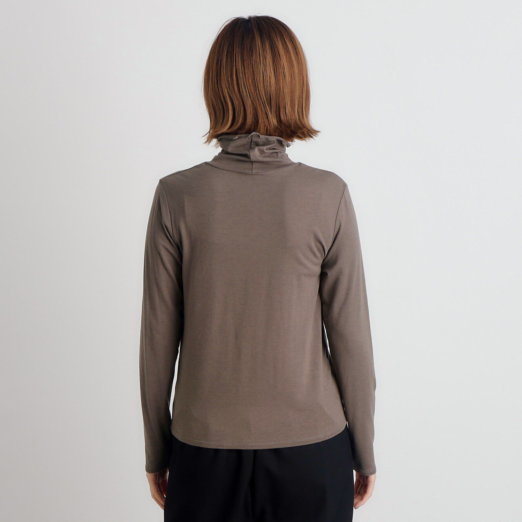 grove「【吸湿発熱MW】メロータートルネックプルオーバー」|Tシャツ・カットソー|