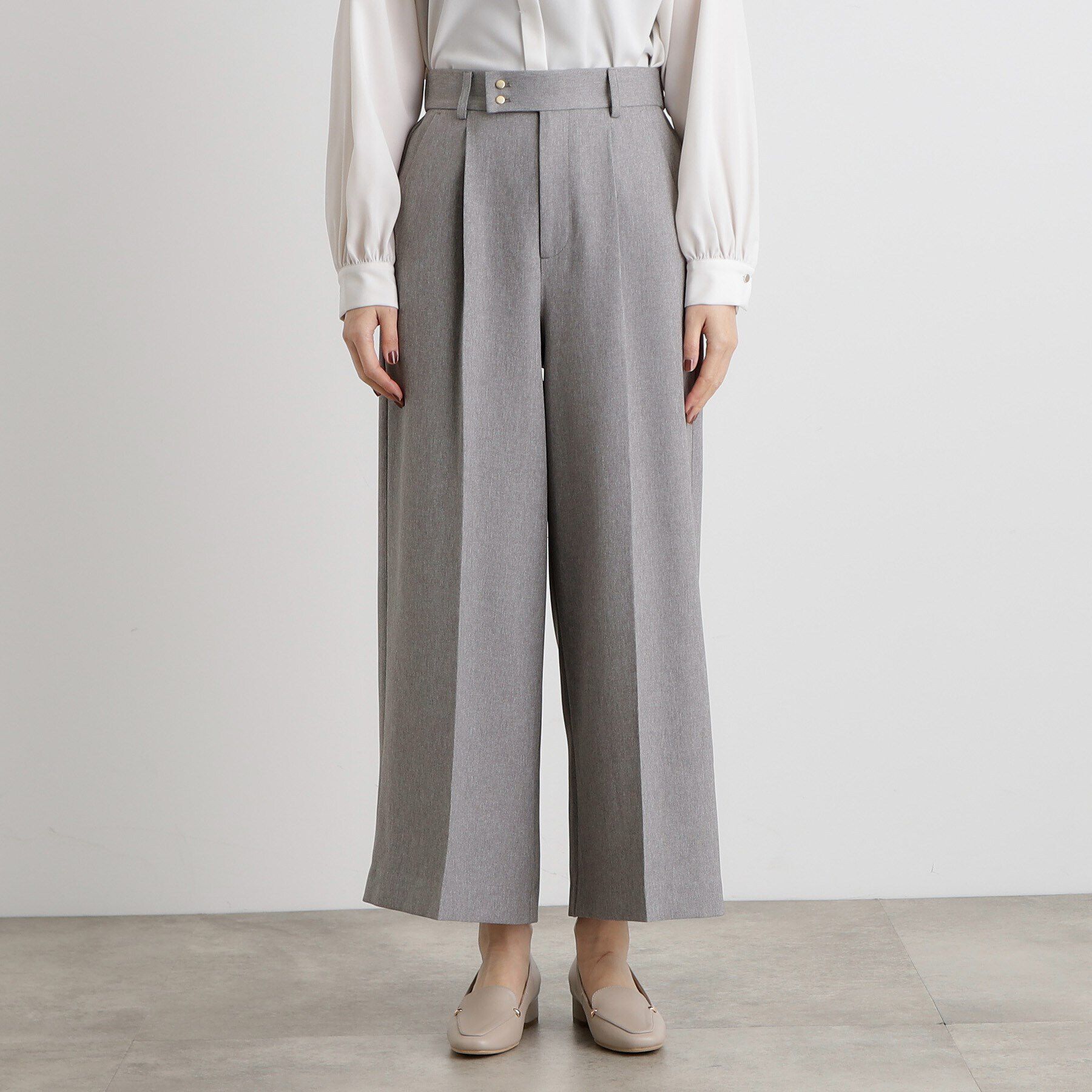 grove「クロップドワイドパンツ」|その他|