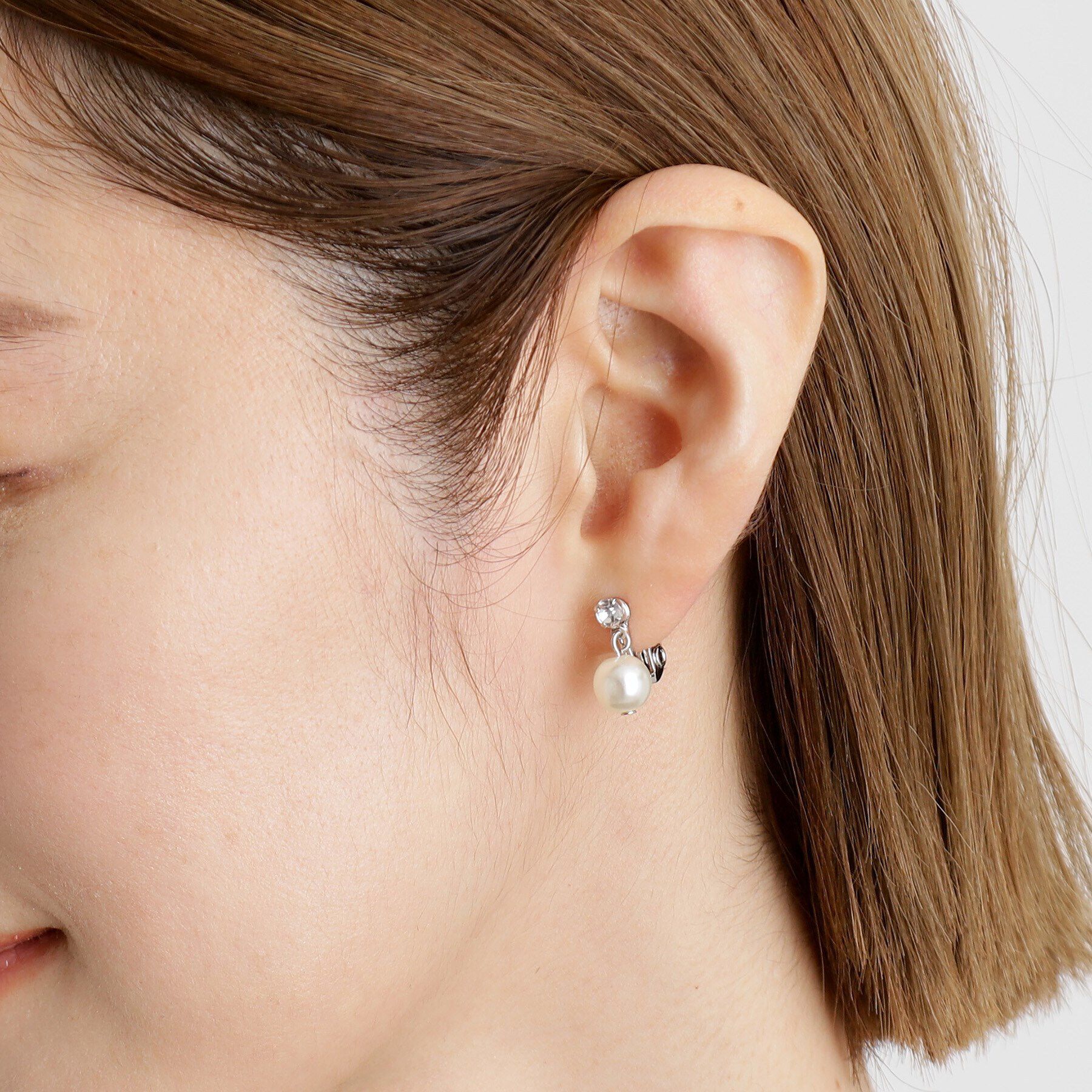 grove「痛くなりにくいビジューパール調イヤリング【入卒対応可】」|イヤリング|