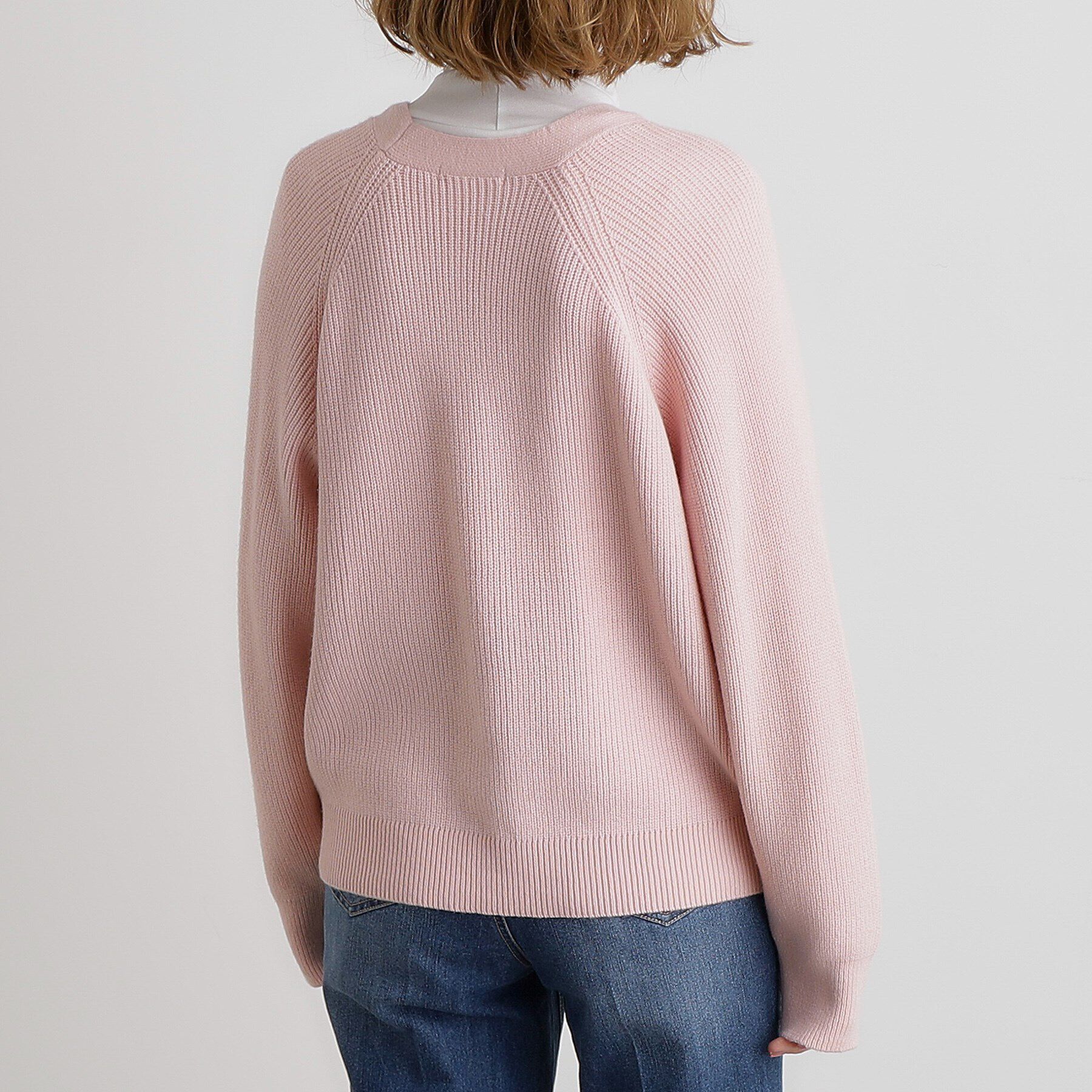 grove「金ボタン畦ラグランニットカーディガン」|カーディガン|